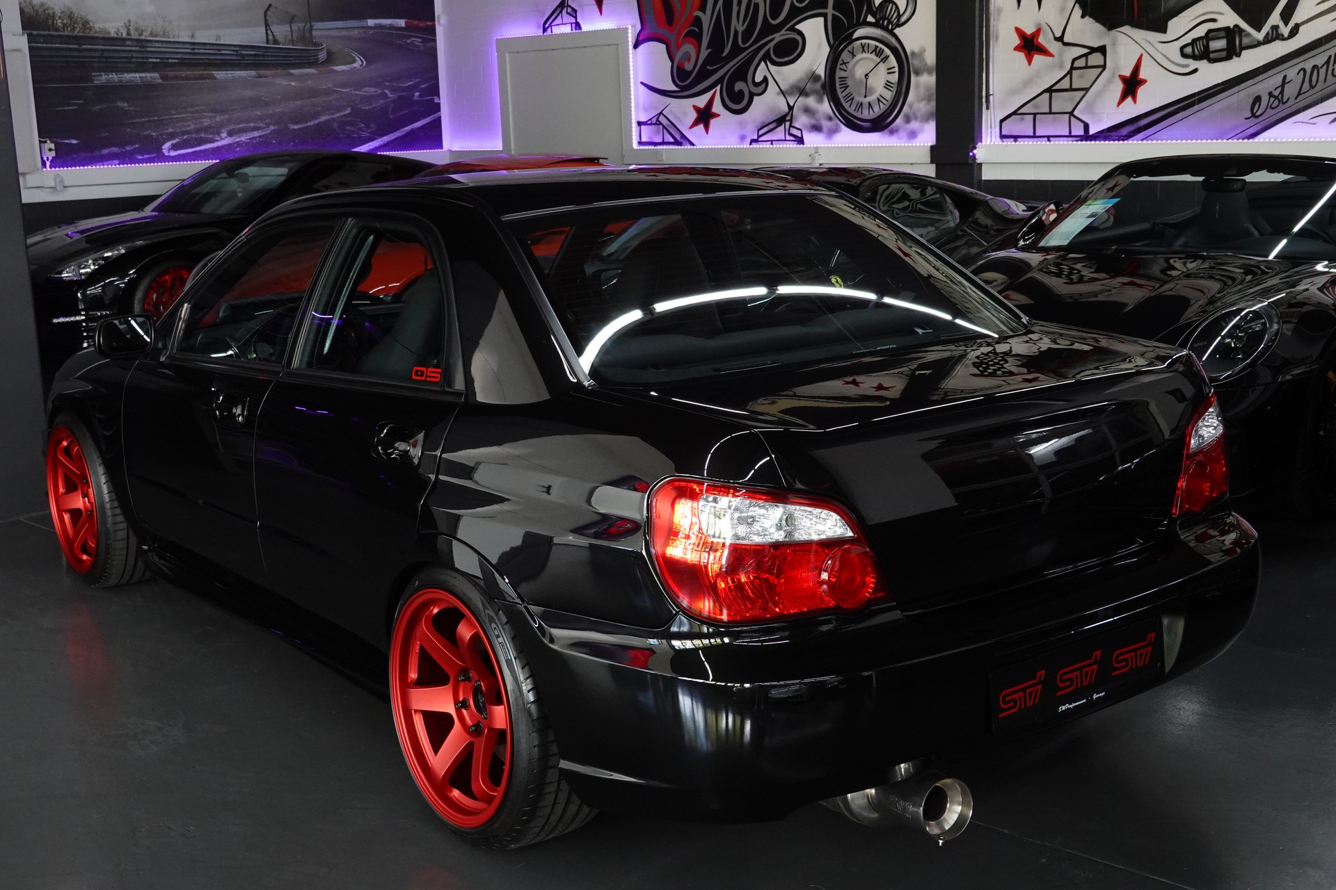 SUBARU IMPREZA 2.0 TURBO 4WD WRX STI BLACK CH-FZ 05 400PS-image-18