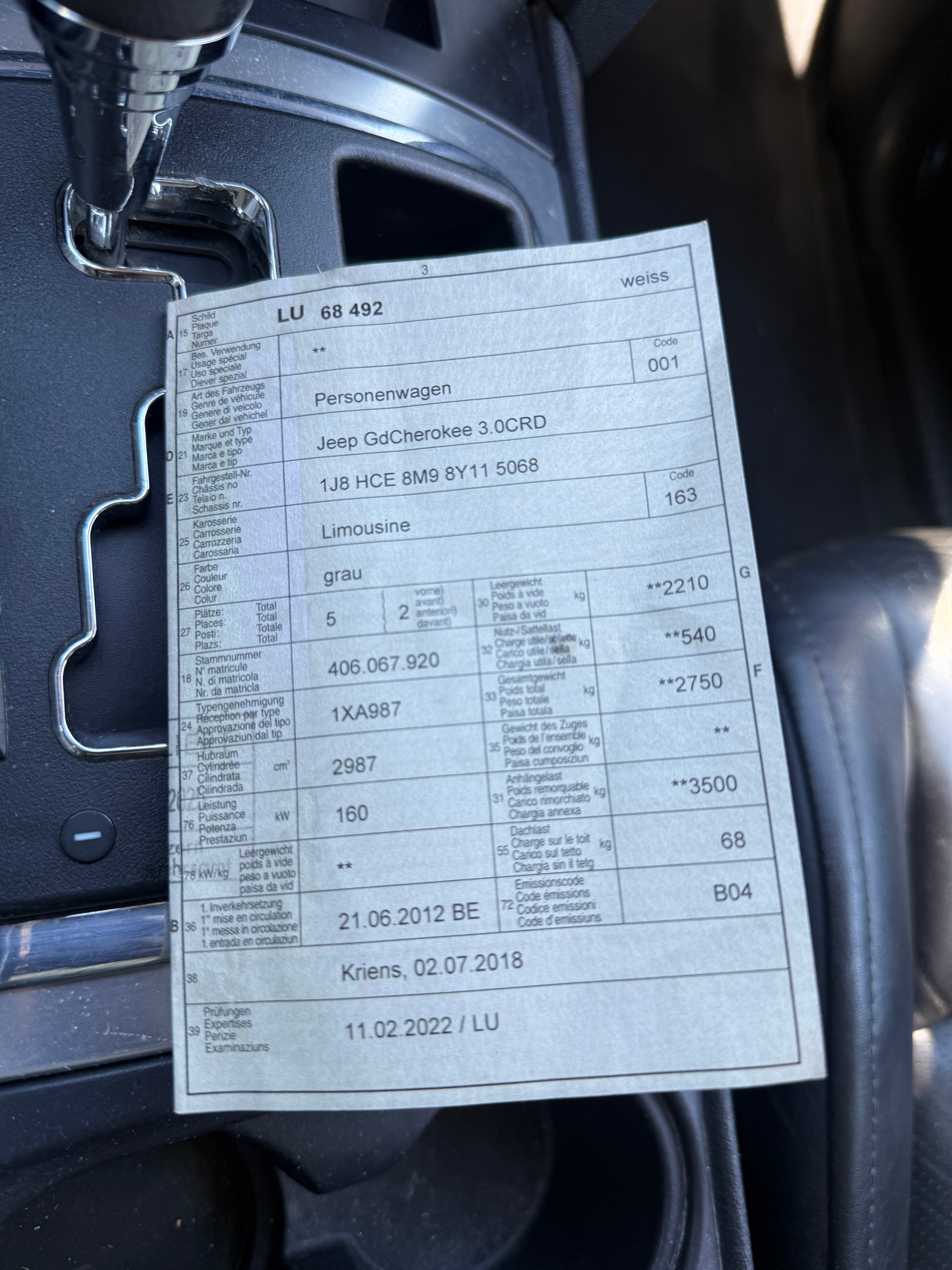 JEEP Gr.Cherokee 3.0 CRD Overland Automatic-image-10