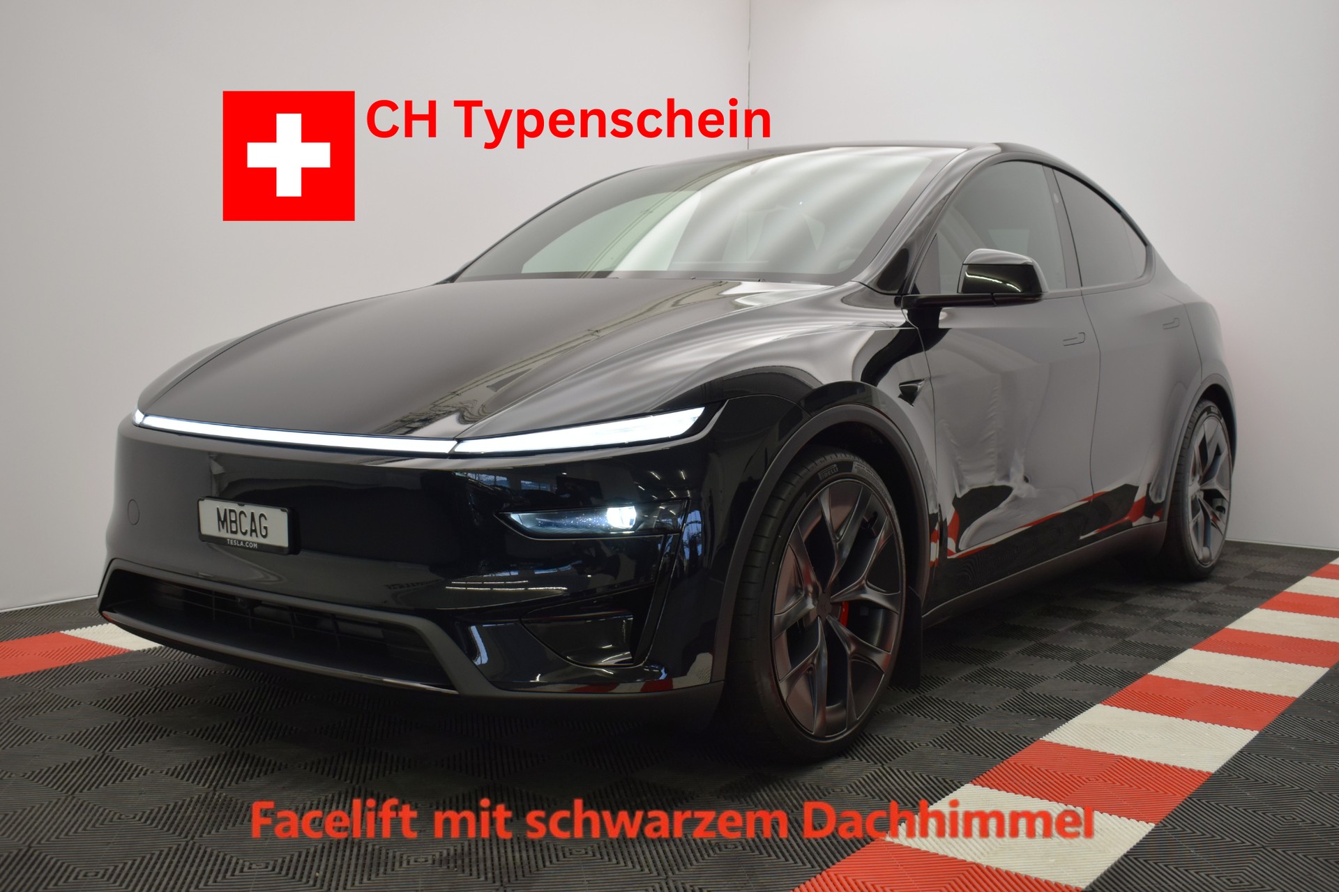 TESLA Model Y Performance AWD 626PS, Neuwagen, CH Typenschein "diamond black"-image-0