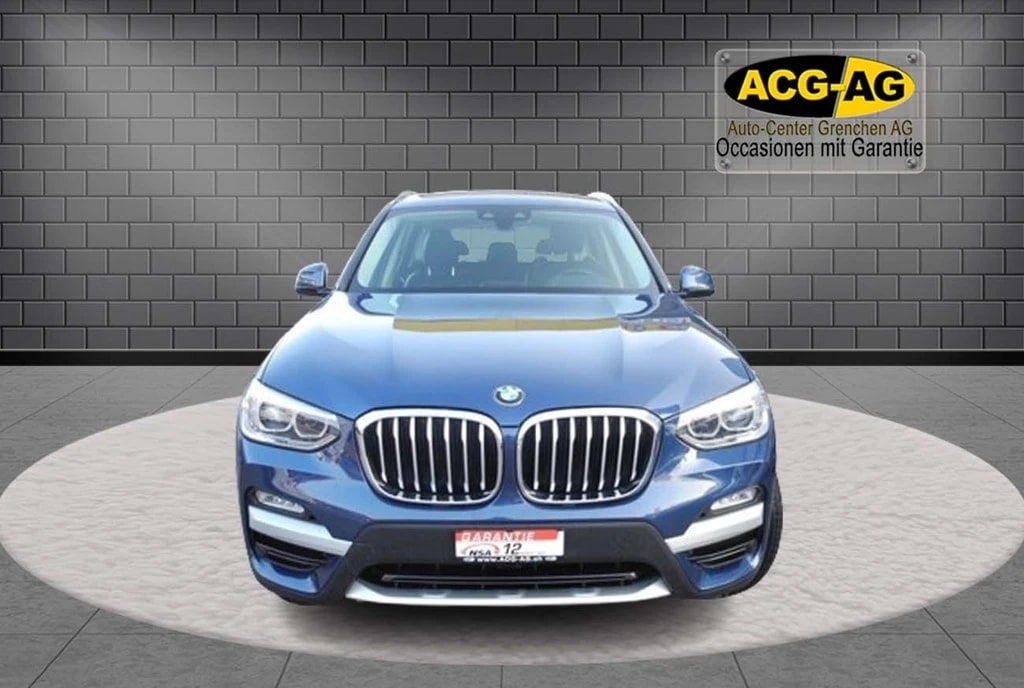 BMW X3 xDrive 20d xLine Steptronic ** Teil-Leder Ausstattung ** PDC V+H ** Frisch Ab MFK **-image-1
