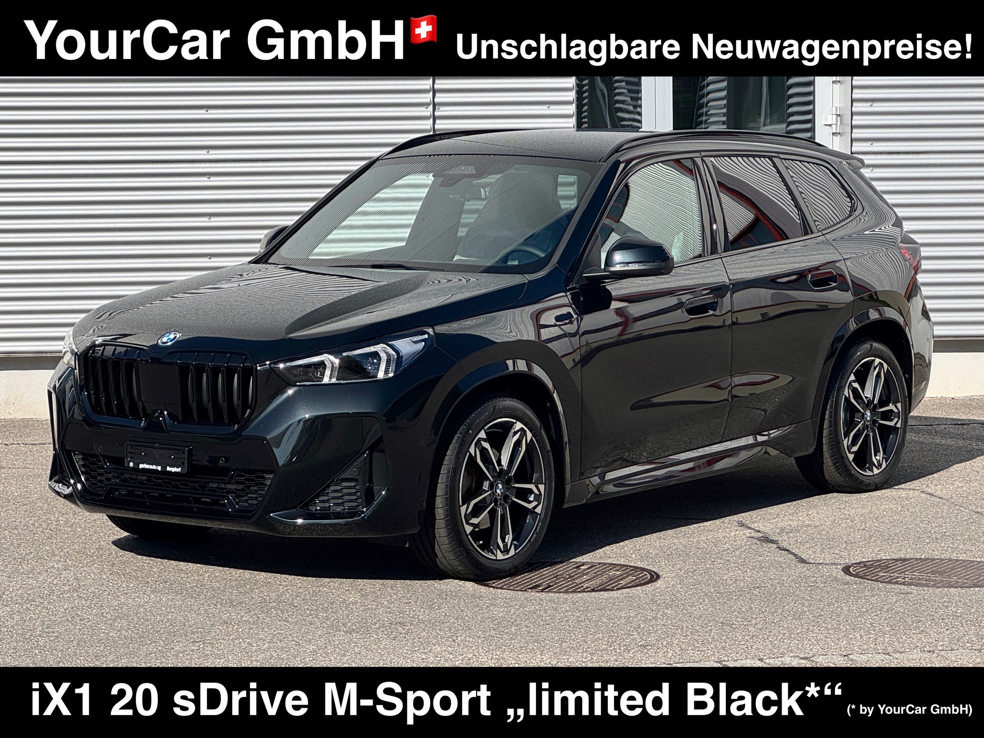 BMW iX1 eDrive 20 M Sport "Limited Black*"-image-0