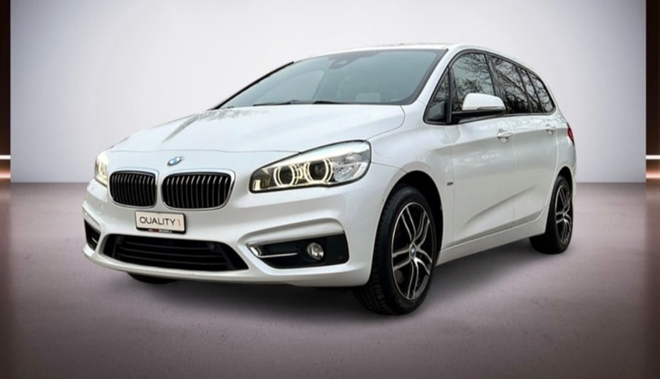 BMW 220i Gran Tourer Luxury Line Steptronic-7 SITZPLÄTZE - Frisch MFK,Service,1Jahr GARANTIE-Neue Bremsen vorne und hinten