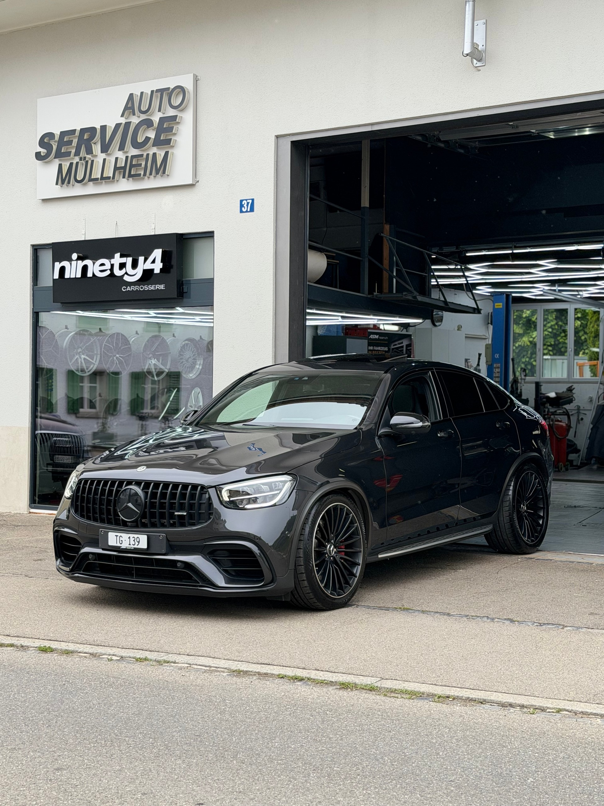 MERCEDES-BENZ GLC Coupé 63 S AMG 4Matic *PERFORMANCE* 9G-Tronic *510PS* kaufen bei ASM-TEAM.ch