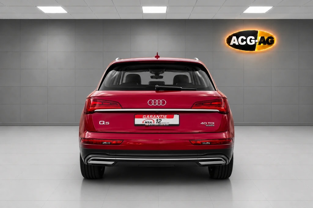 AUDI Q5 40 TDI quattro S-tronic ** Voll-Leder ** GR-Navi ** Totwinkel-Assistent ** Panorama-Glasdach ** Head UP Display ** Ab MFK **-image-4