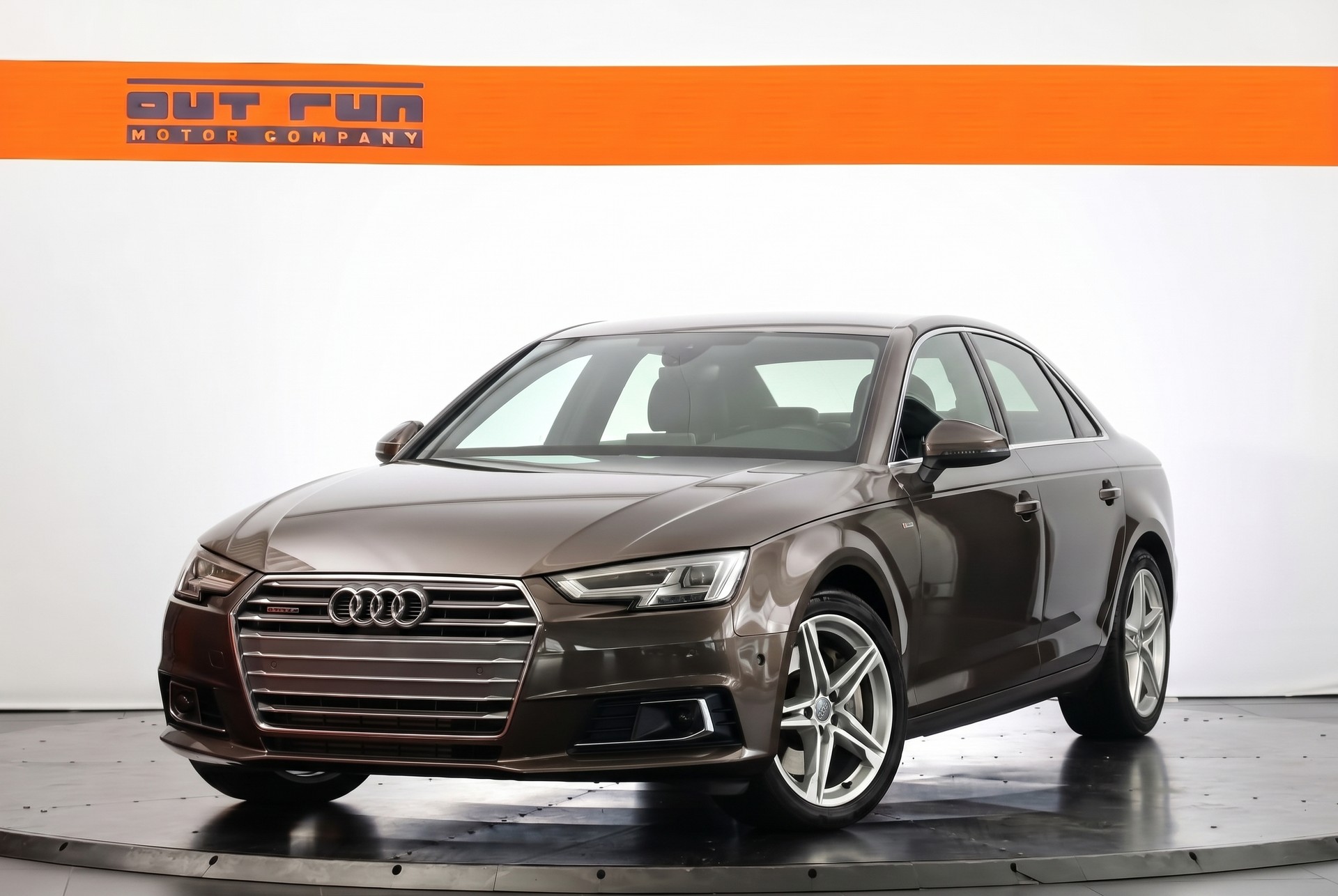 AUDI A4 Limousine 2.0 TFSI S-Line quattro Argus Brown-image-0