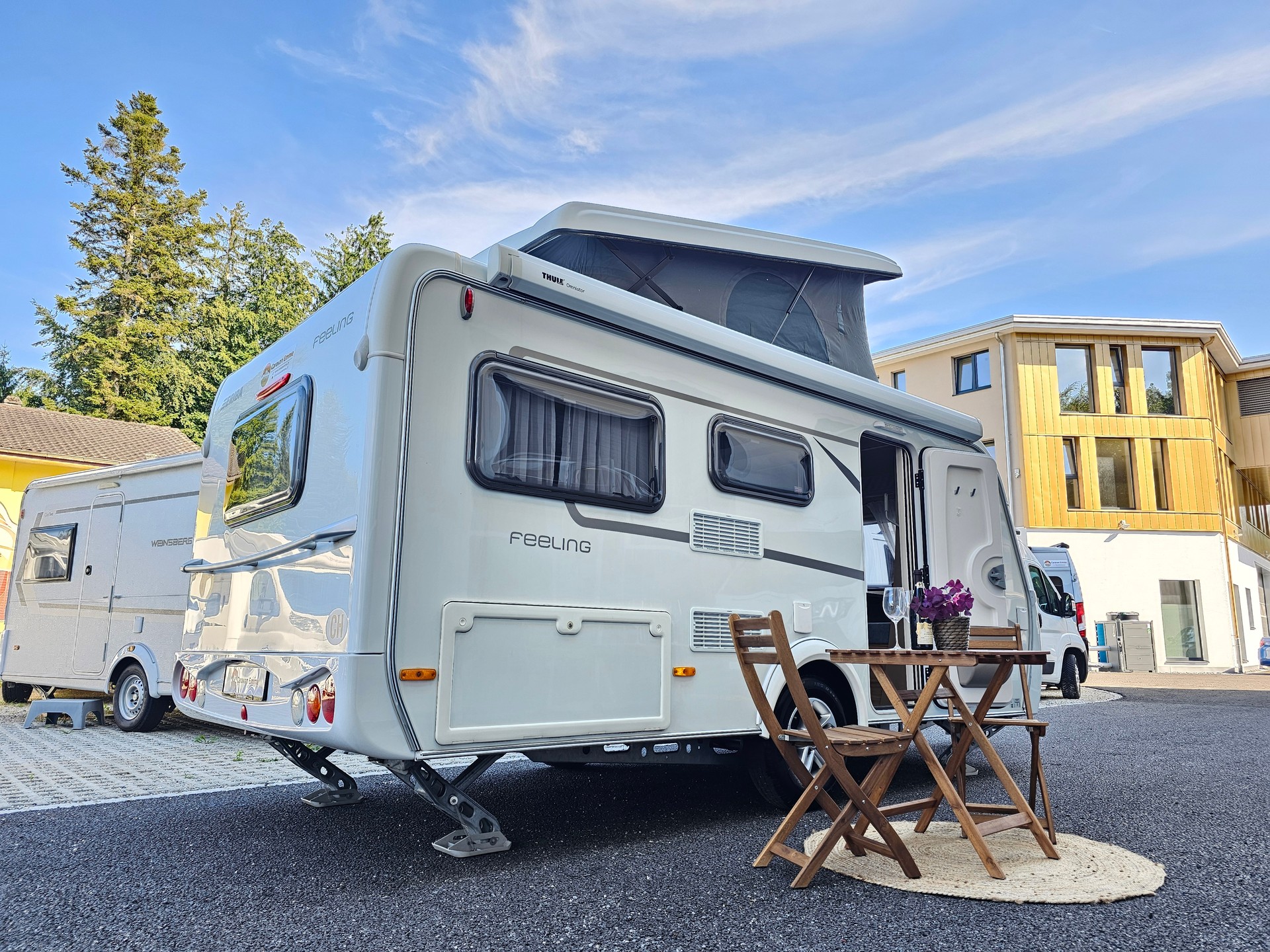 HYMER Eriba Feeling 425 mit Schlafdach!-image-1