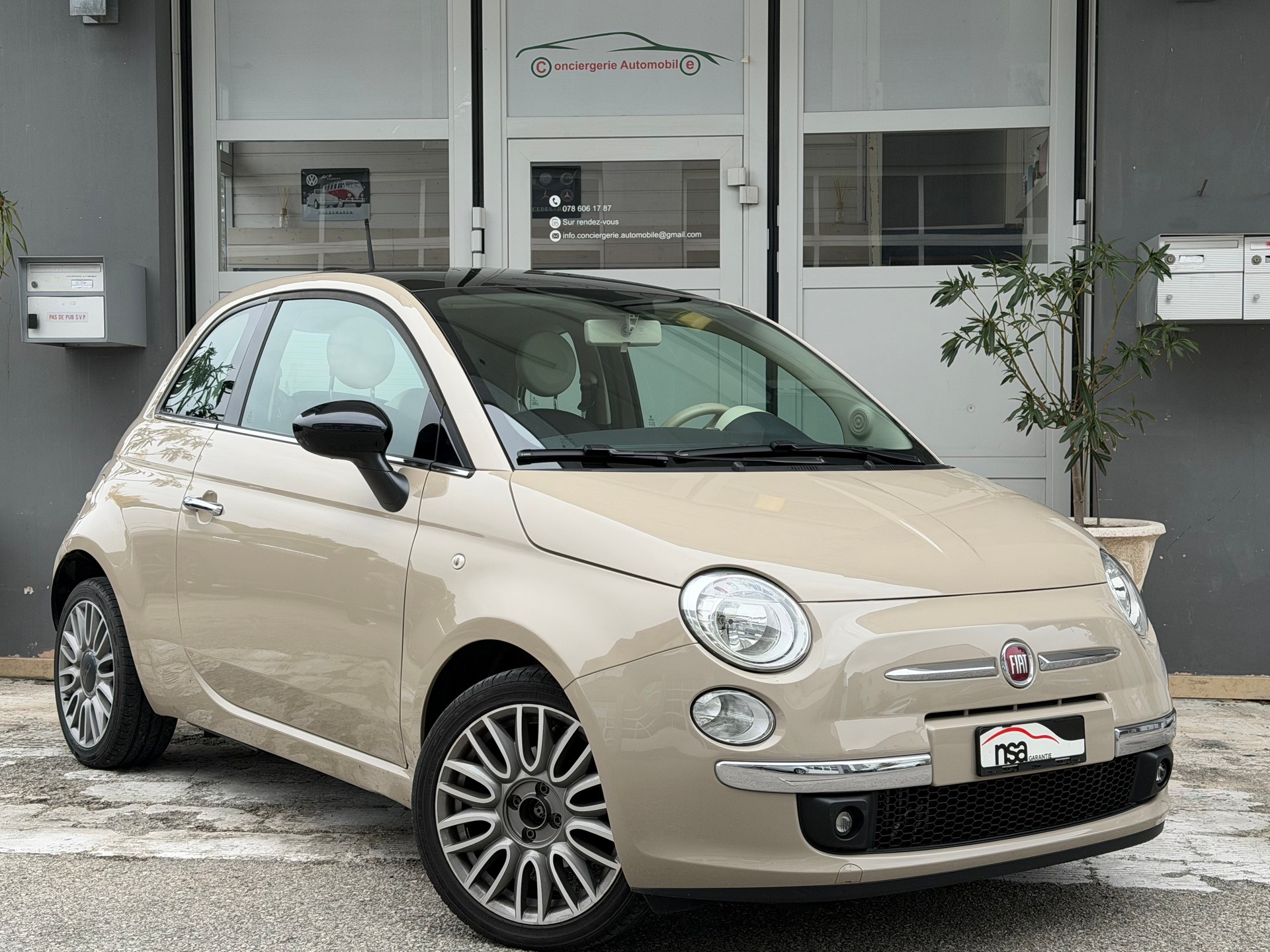 FIAT 500 0.9 Twinair Turbo Lounge Dualogic-image-1