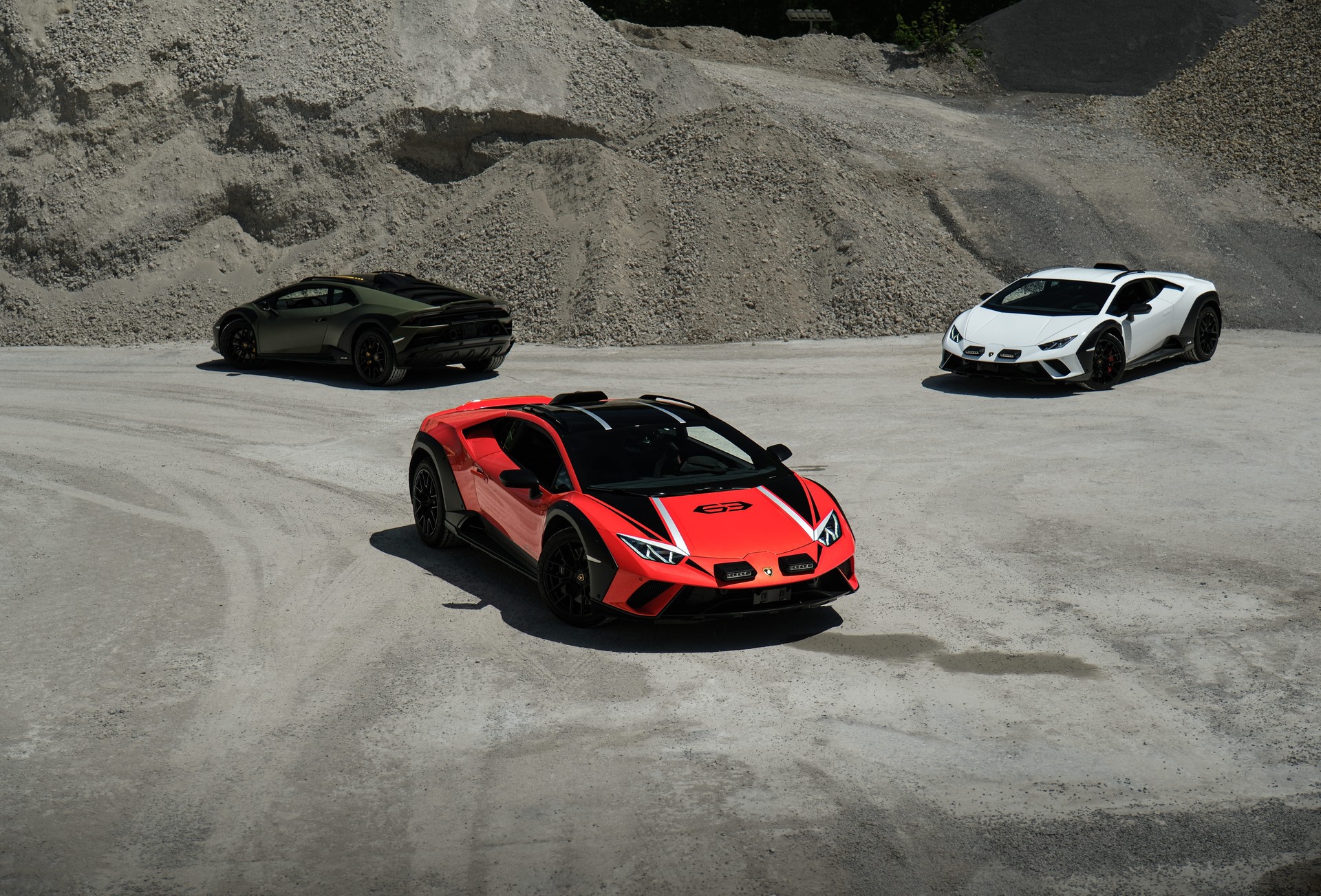 LAMBORGHINI Huracan Sterrato LP610-4 "Arancio Xanto", 1 / 1499" Original Lamborghini Garantie bis Feb 2028