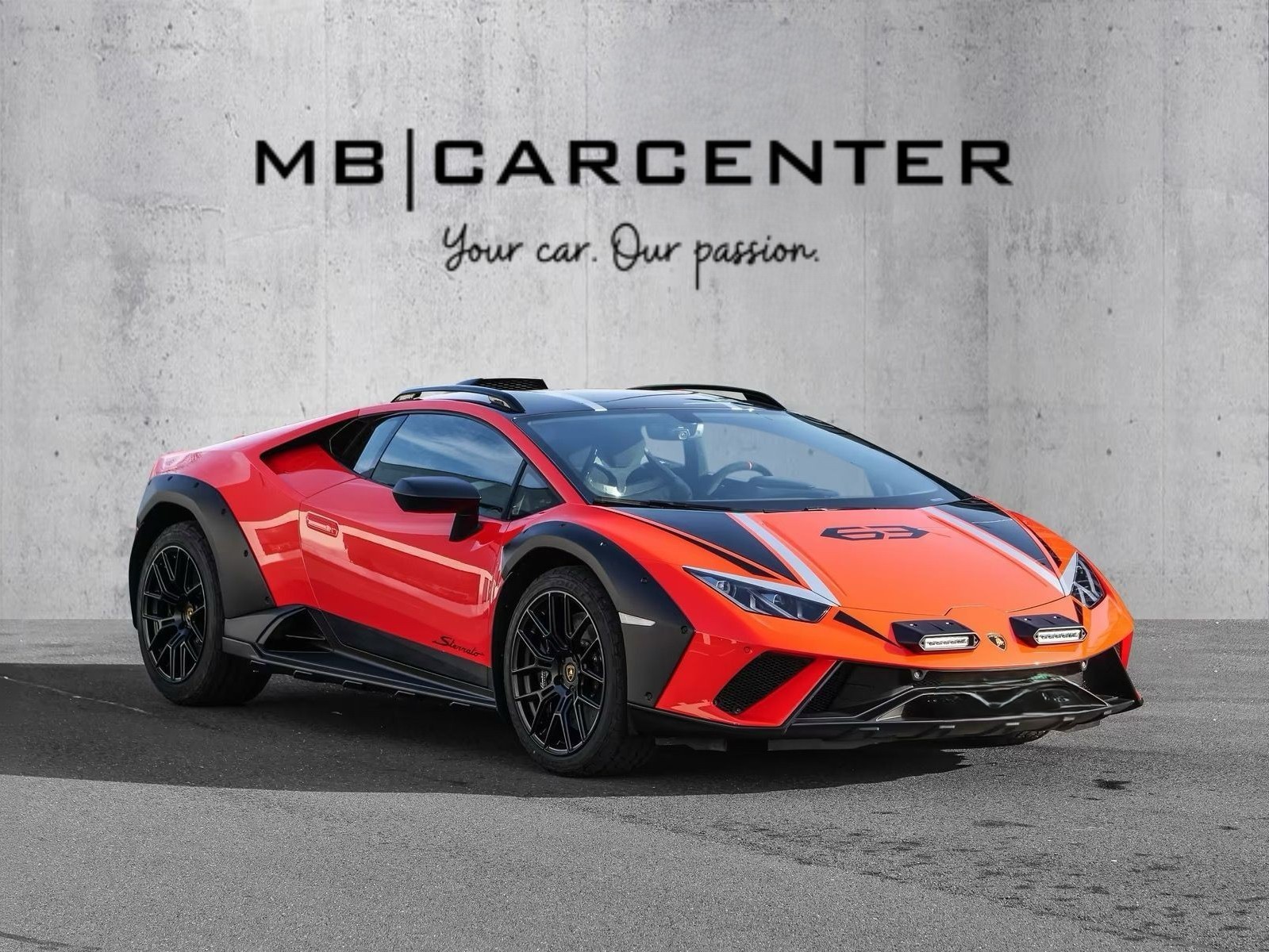 LAMBORGHINI Huracan Sterrato LP610-4 "Arancio Xanto", 1 / 1499" Original Lamborghini Garantie bis Feb 2028
