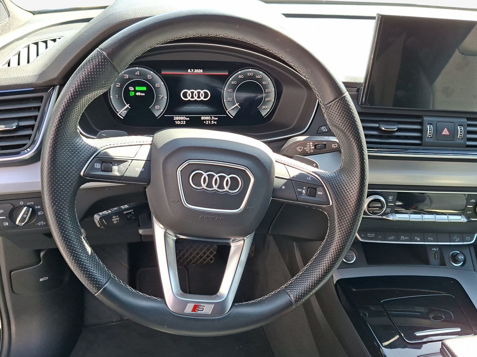 AUDI Q5 Sportback 50 TFSI e PHEV S line quattro S-tronic-image-9