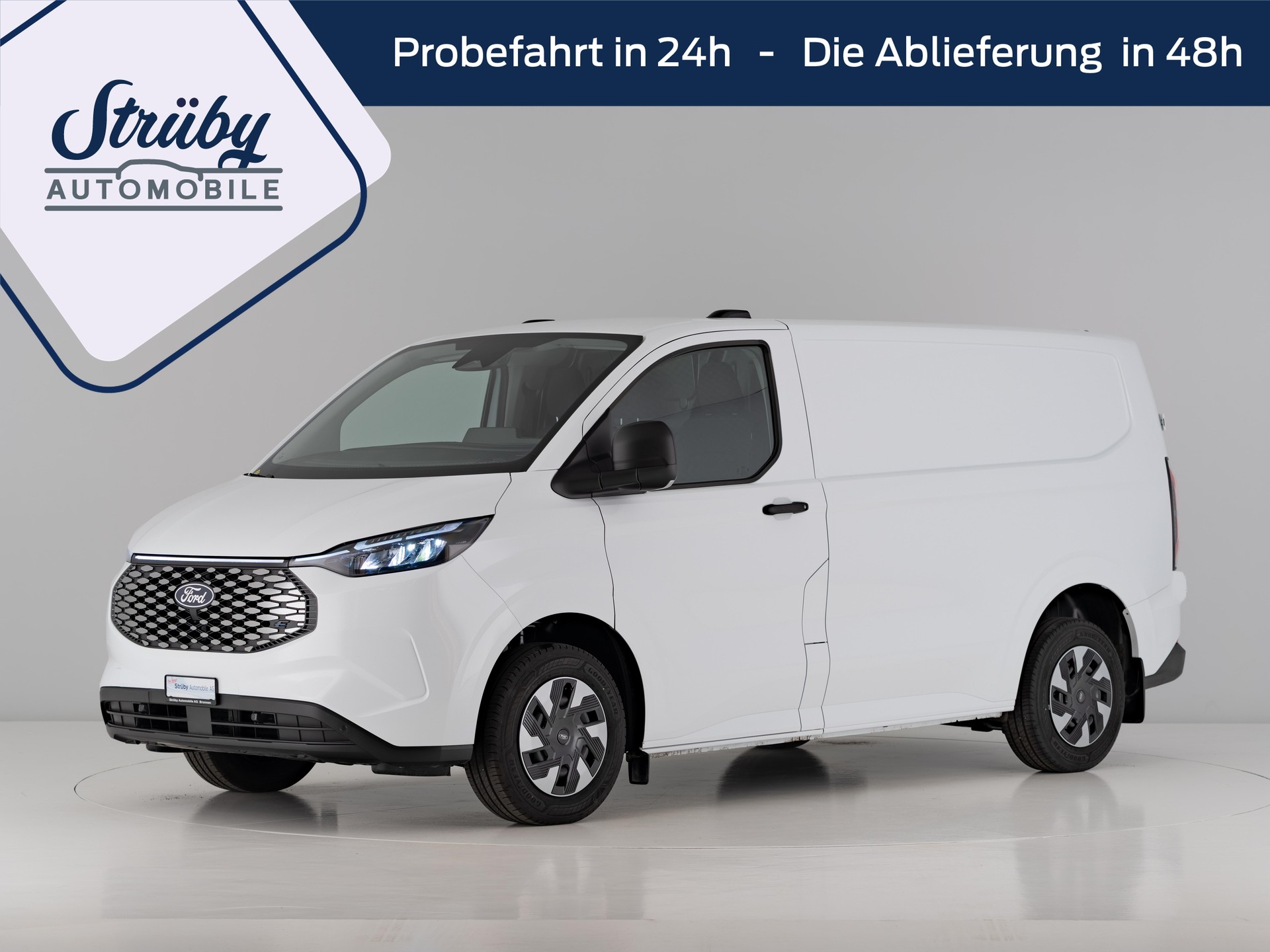 FORD E-Transit Custom Van 320 L1 82.5kWh Trend-image-0