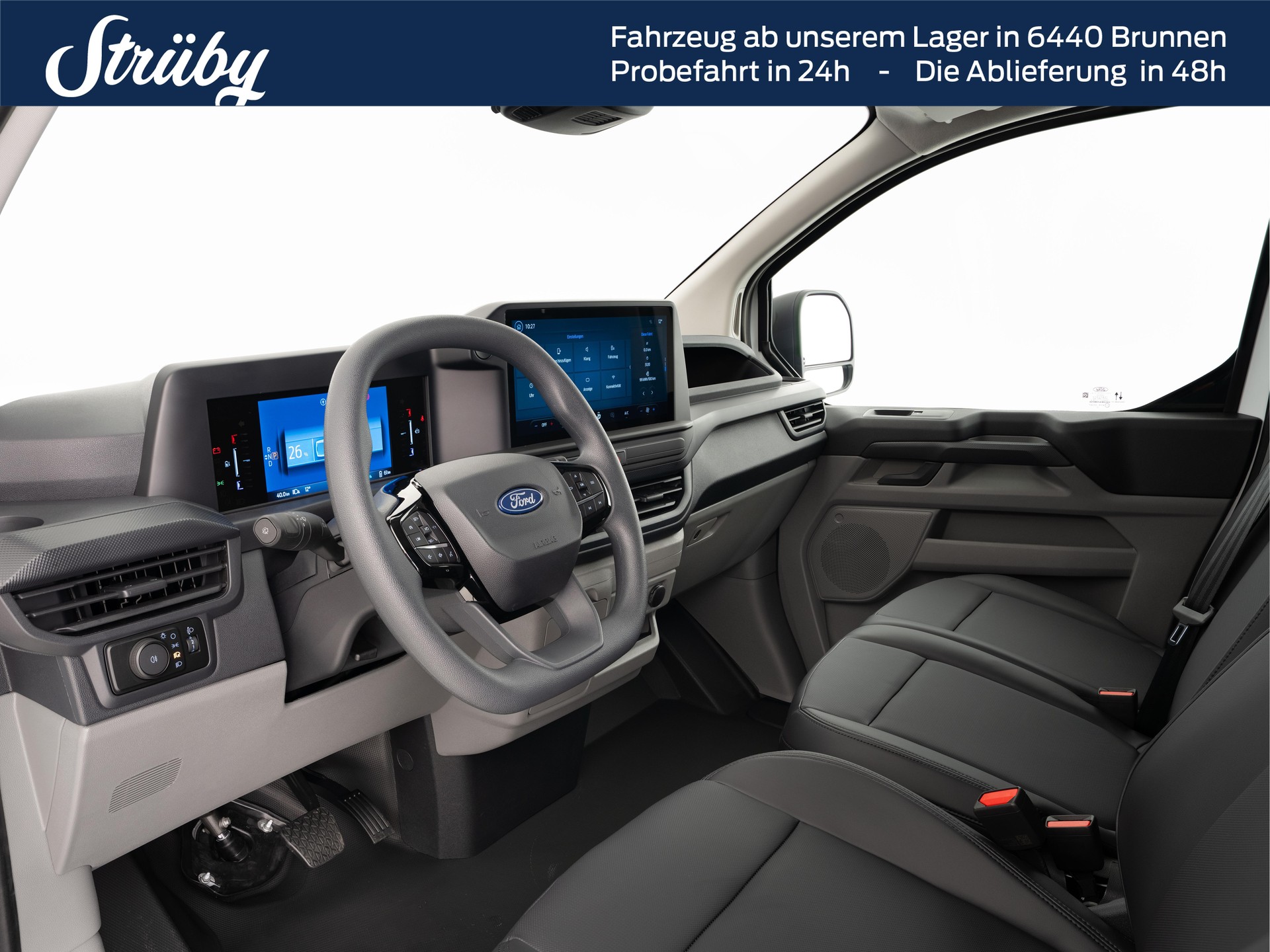 FORD E-Transit Custom Van 320 L1 82.5kWh Trend-image-8