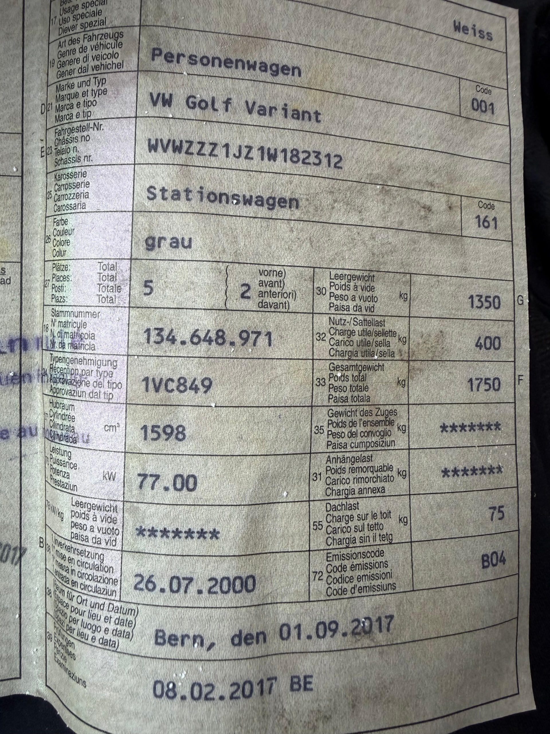VW Golf Variant 1.6 16V Comfortline-image-10