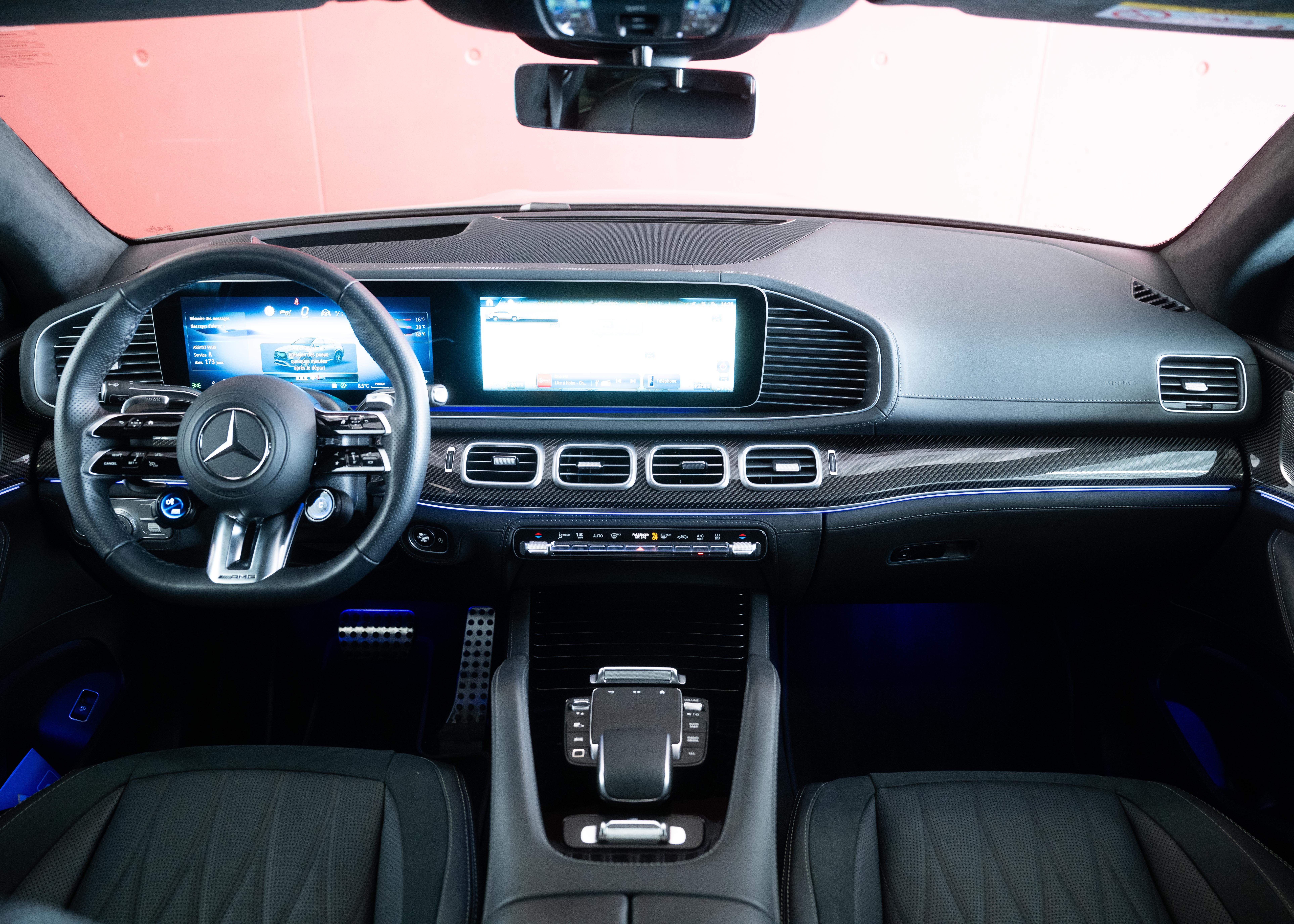 Image MERCEDES-BENZ GLE-63-AMG GLE Coupé 63 S AMG 4Matic+ (1st hand Swiss car, Manufaktur paint, ceramic brakes, like new)