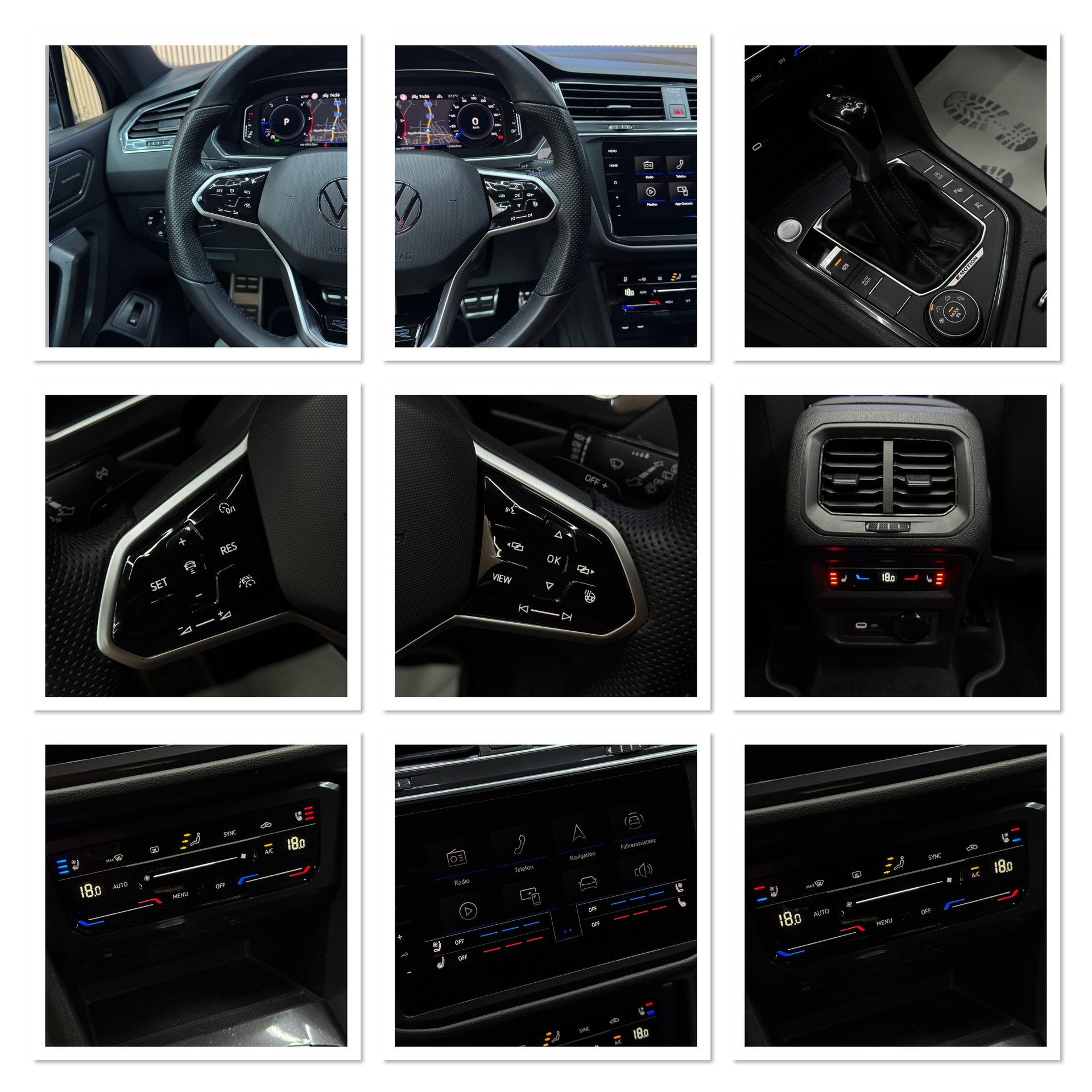 VW Tiguan Allspace 2.0 TDI SCR R-Line DSG 7 Sitze *ab CHF 299.-/ Monat*-image-31