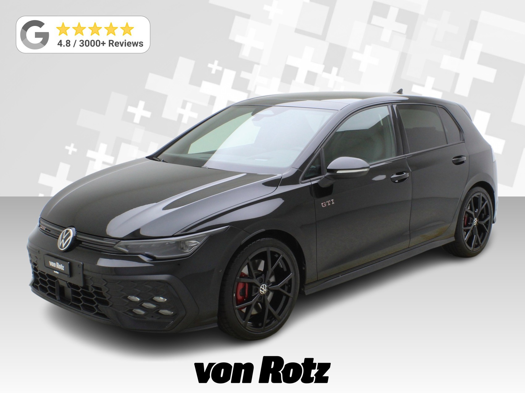 VW Golf 8.5 2.0 TSI DSG GTI Black Style **VW Werksgarantie bis 10/2030**