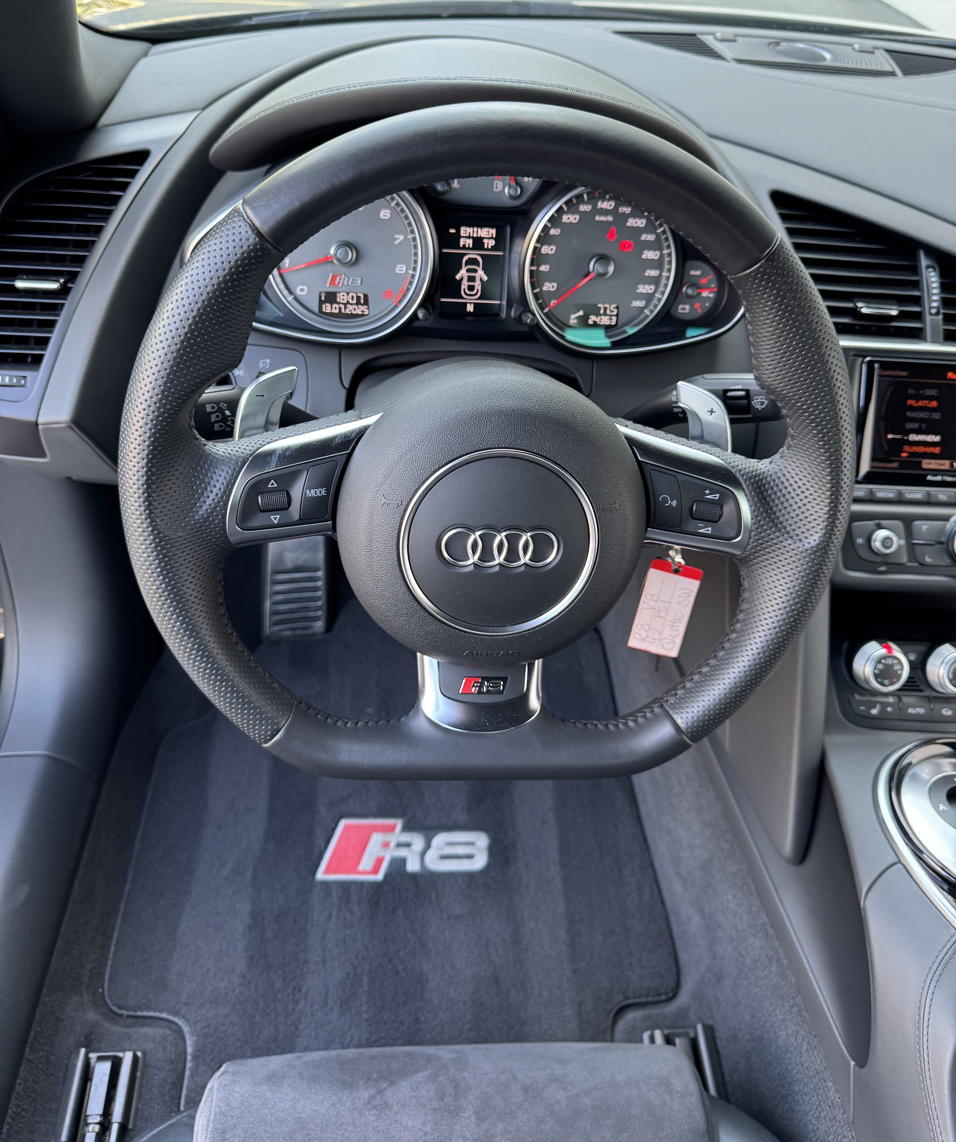 AUDI R8 Coupé 4.2 V8 DSG PANTHERSCHWARZ KRISTALL S-Tronic Capristo Abgasanlage !!-image-9