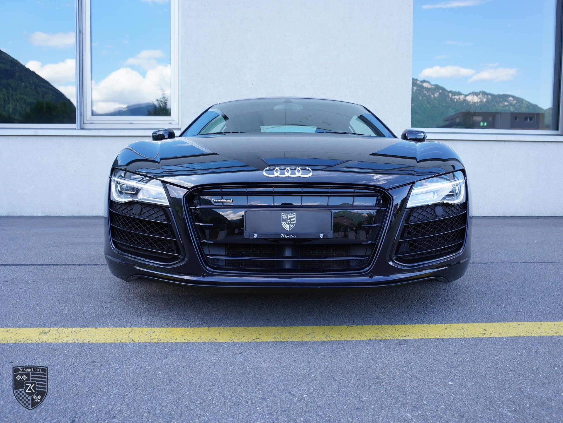 AUDI R8 Coupé 4.2 V8 DSG PANTHERSCHWARZ KRISTALL S-Tronic Capristo Abgasanlage !!-showroom-element-3