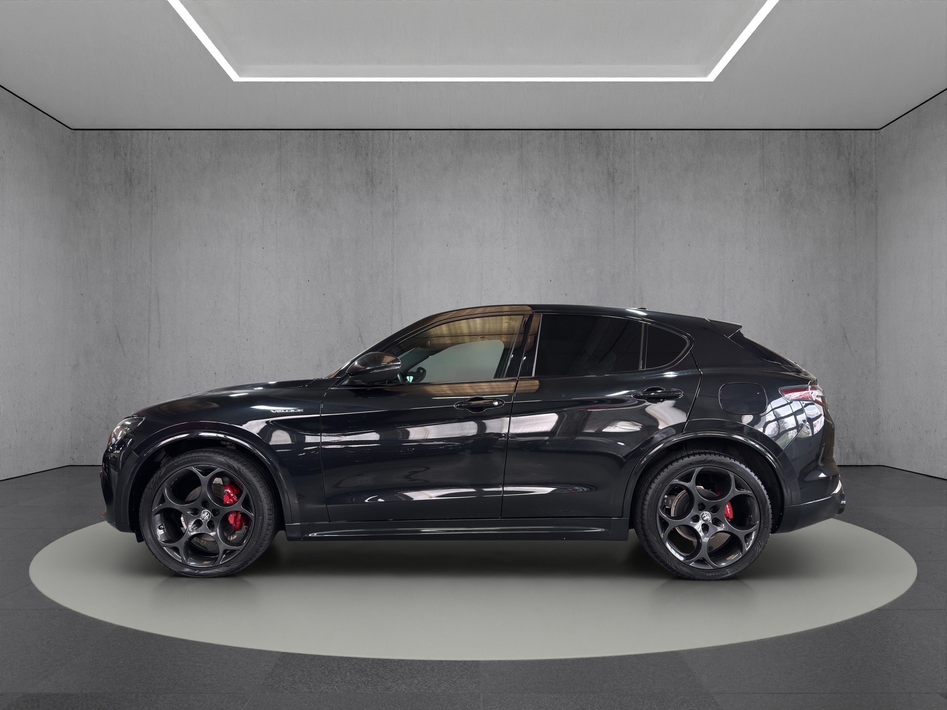 ALFA ROMEO Stelvio 2.2 JTDM Veloce Q4 AT8 "AHK schwenkbar-21"Alu Black"-image-2