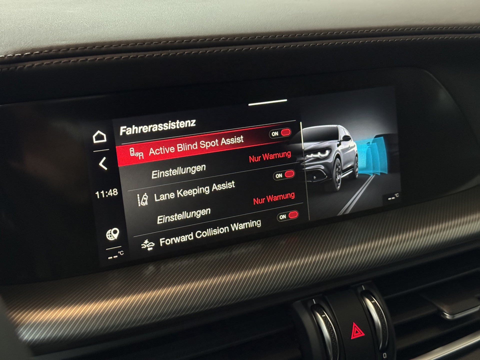 ALFA ROMEO Stelvio 2.2 JTDM Veloce Q4 AT8 "AHK schwenkbar-21"Alu Black"-image-17