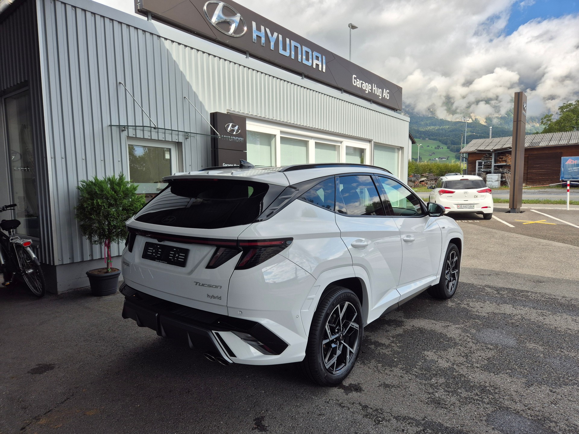 HYUNDAI Tucson 1.6 TGDI HEV N Line LUX pack 4WD-image-2