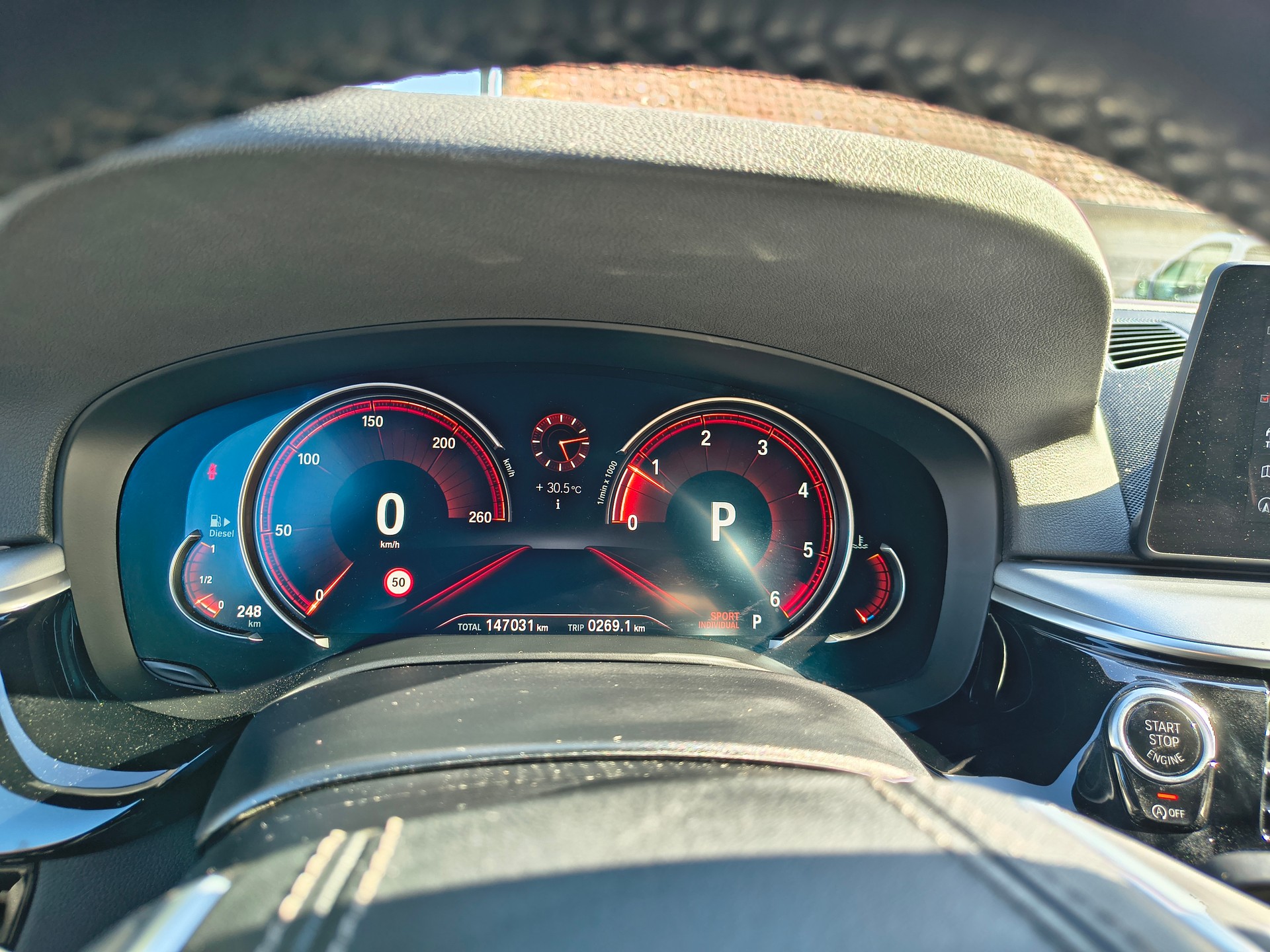 BMW 520d xDrive paddles-image-4