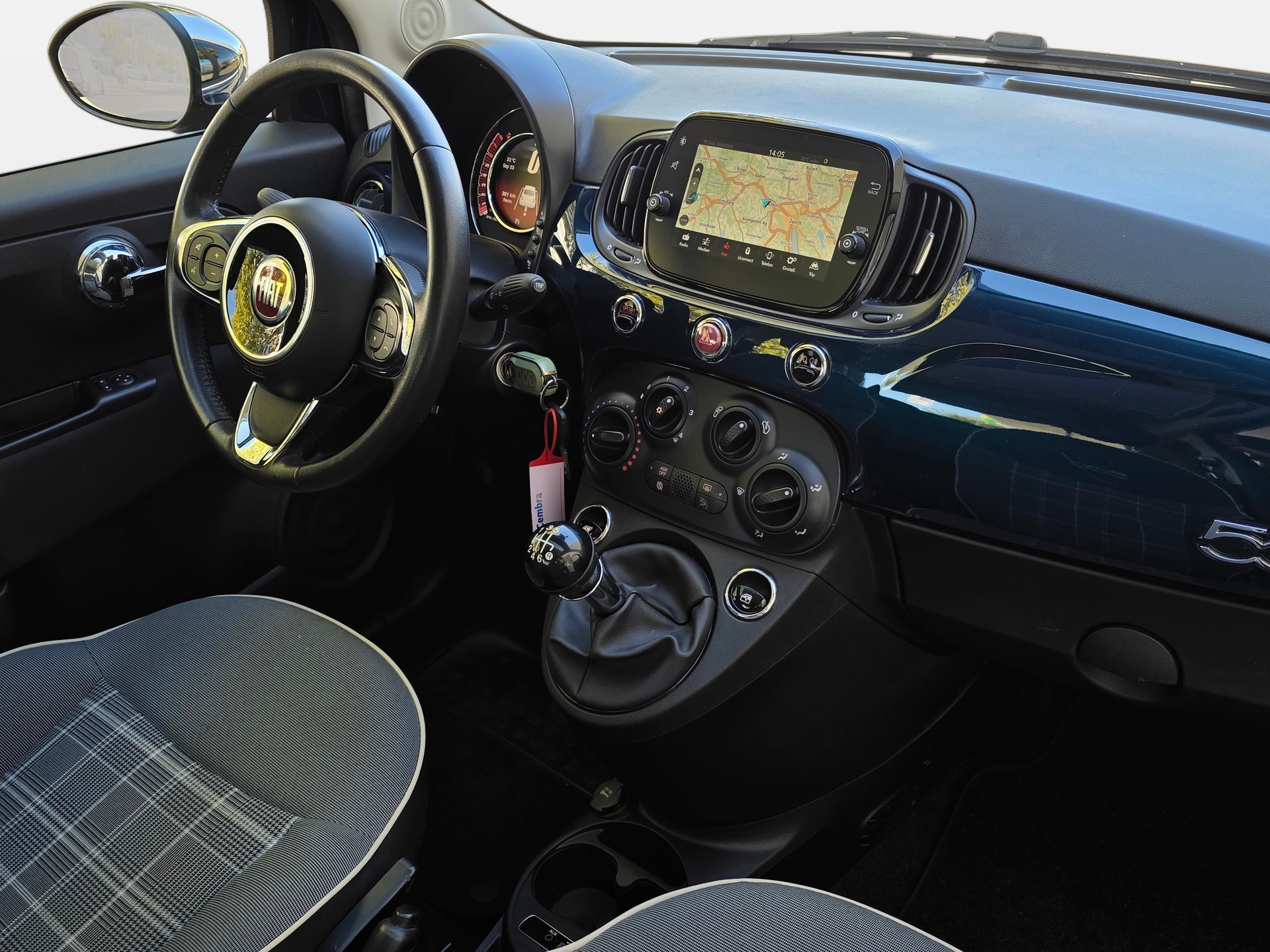 FIAT 500C 0.9 Twinair Turbo Lounge * CH-Fahrzeug * Top Zustand *-image-10