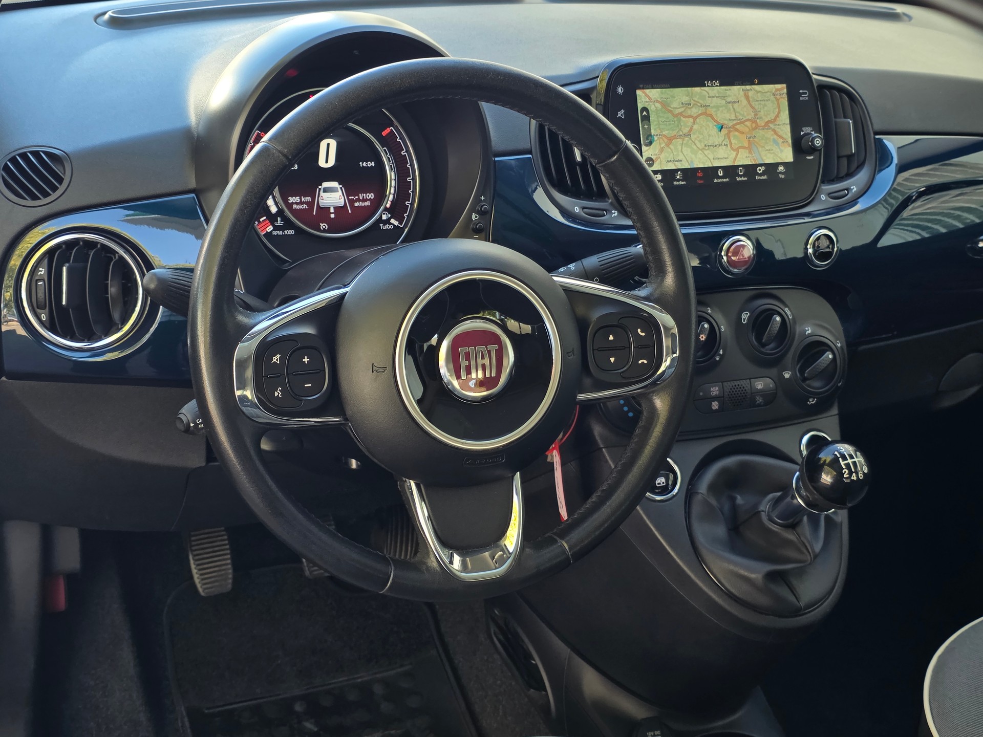 FIAT 500C 0.9 Twinair Turbo Lounge * CH-Fahrzeug * Top Zustand *-image-8