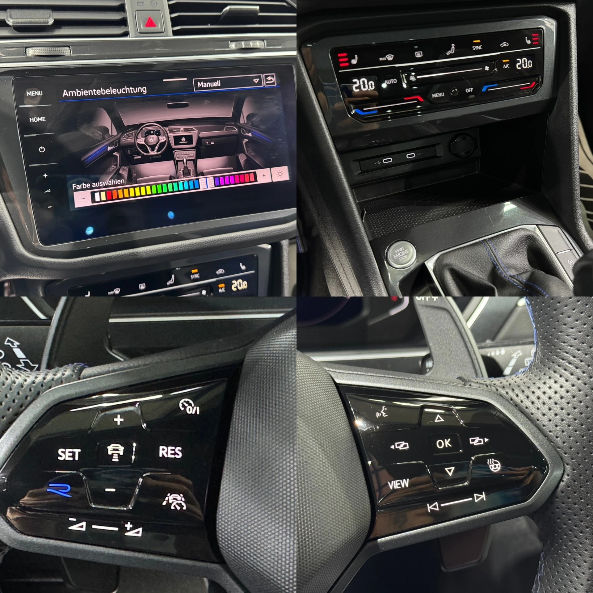 VW Tiguan 2.0TSI R 4Motion DSG * Panorama-Glasdach * Anhängerkupplung *-image-14