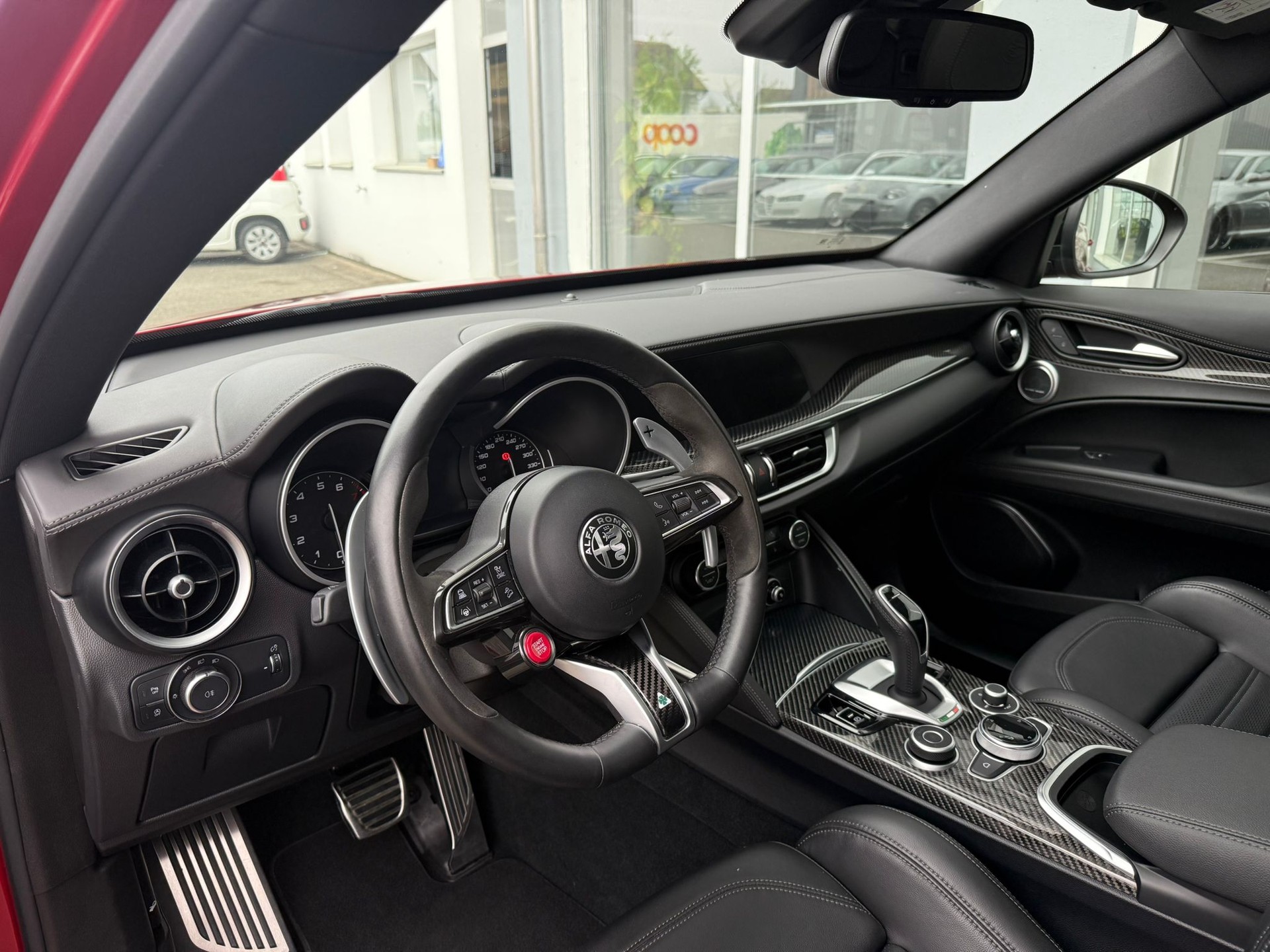 ALFA ROMEO Stelvio 2.9 V6 Quadrifoglio 510PS Q4 Sky AT8 "ROSSO ELKANN"-image-9