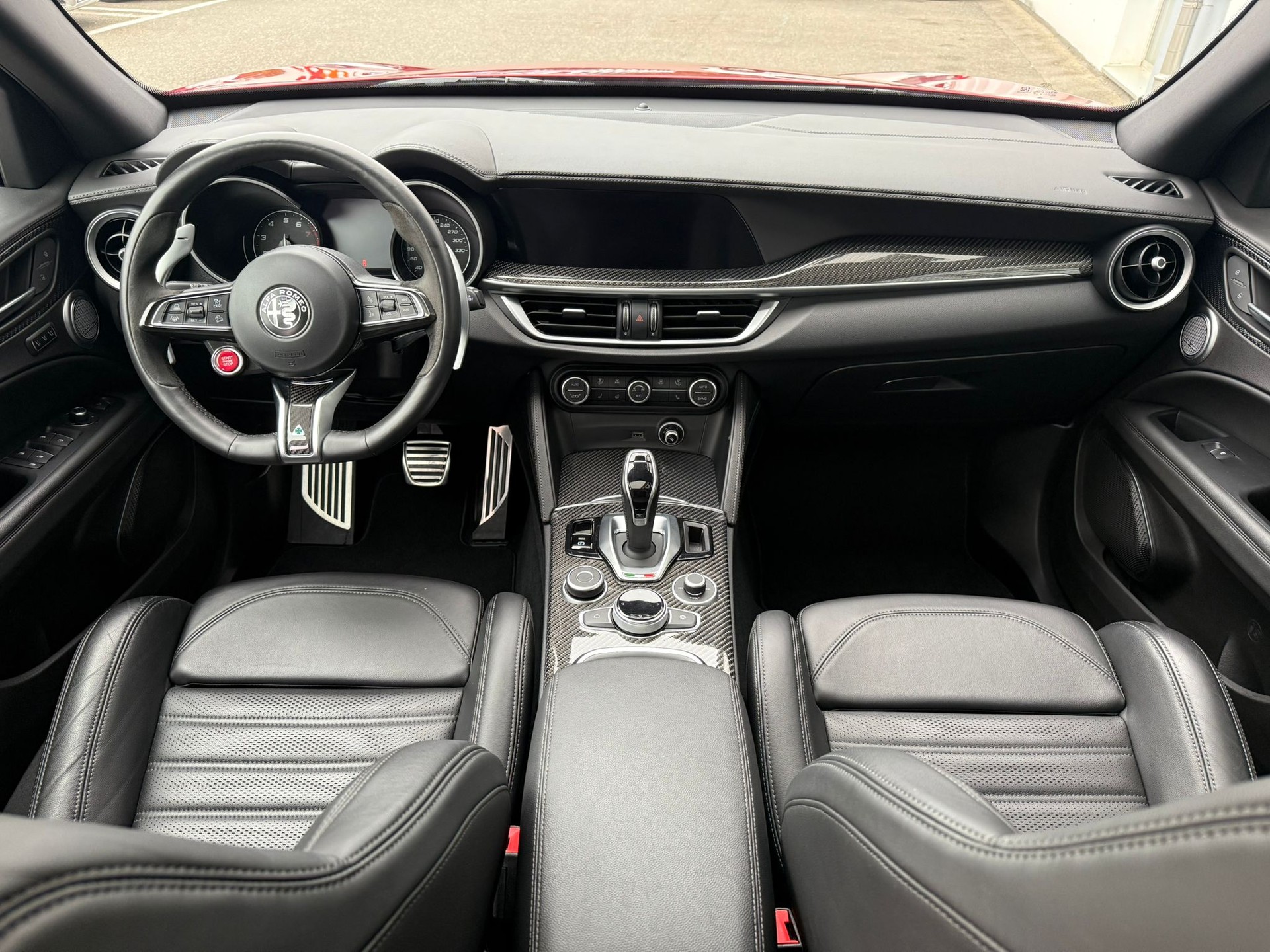 ALFA ROMEO Stelvio 2.9 V6 Quadrifoglio 510PS Q4 Sky AT8 "ROSSO ELKANN"-image-10