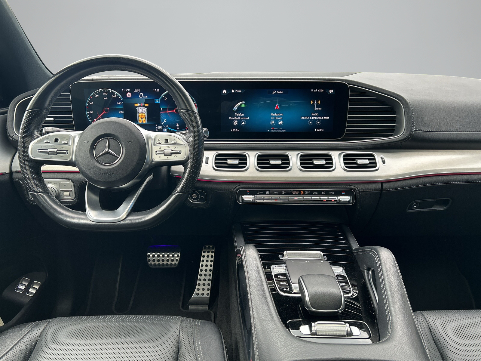 MERCEDES-BENZ GLE 300 d 4Matic AMG Line 9G-Tronic -CH Fahrzeug-Schiebedach-7 Sitzplätze-Burmester Sound-Head Up Display--image-6