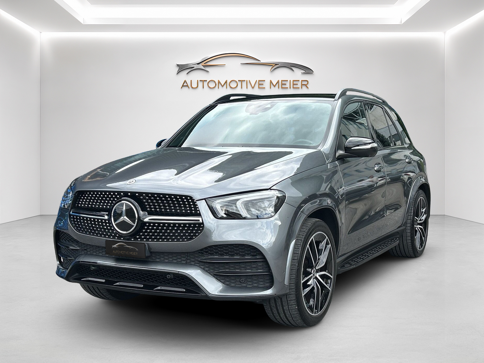 MERCEDES-BENZ GLE 300 d 4Matic AMG Line 9G-Tronic -CH Fahrzeug-Schiebedach-7 Sitzplätze-Burmester Sound-Head Up Display--image-0
