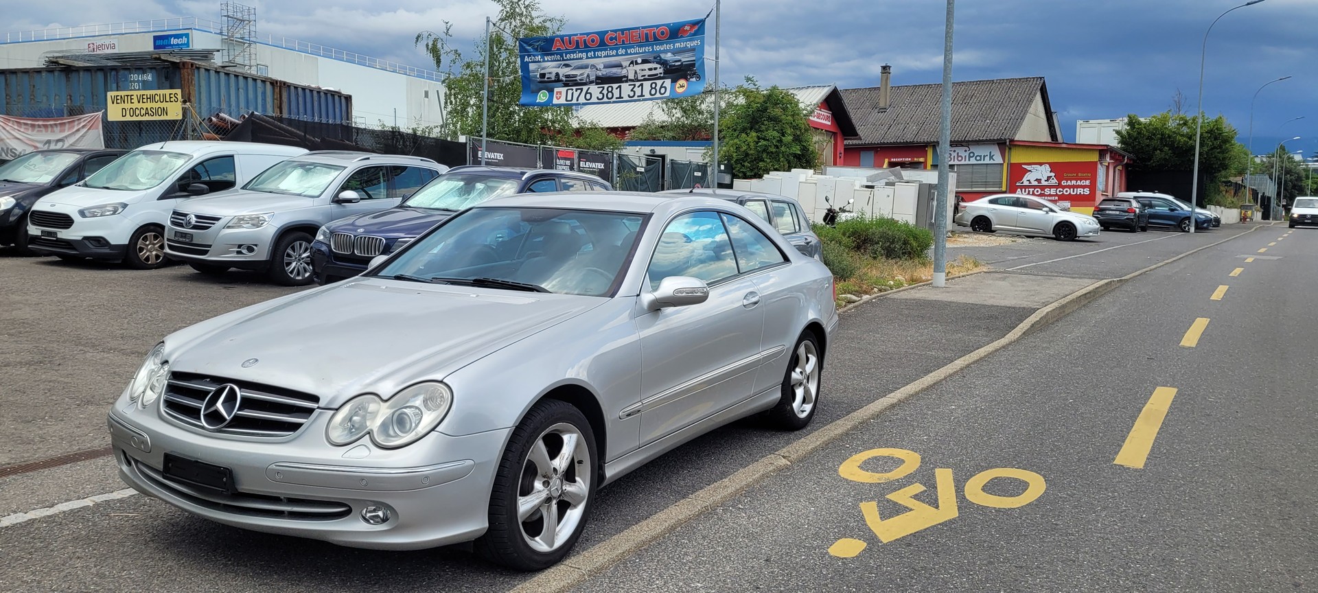 MERCEDES-BENZ CLK 200 Kompressor Elégance-image-0