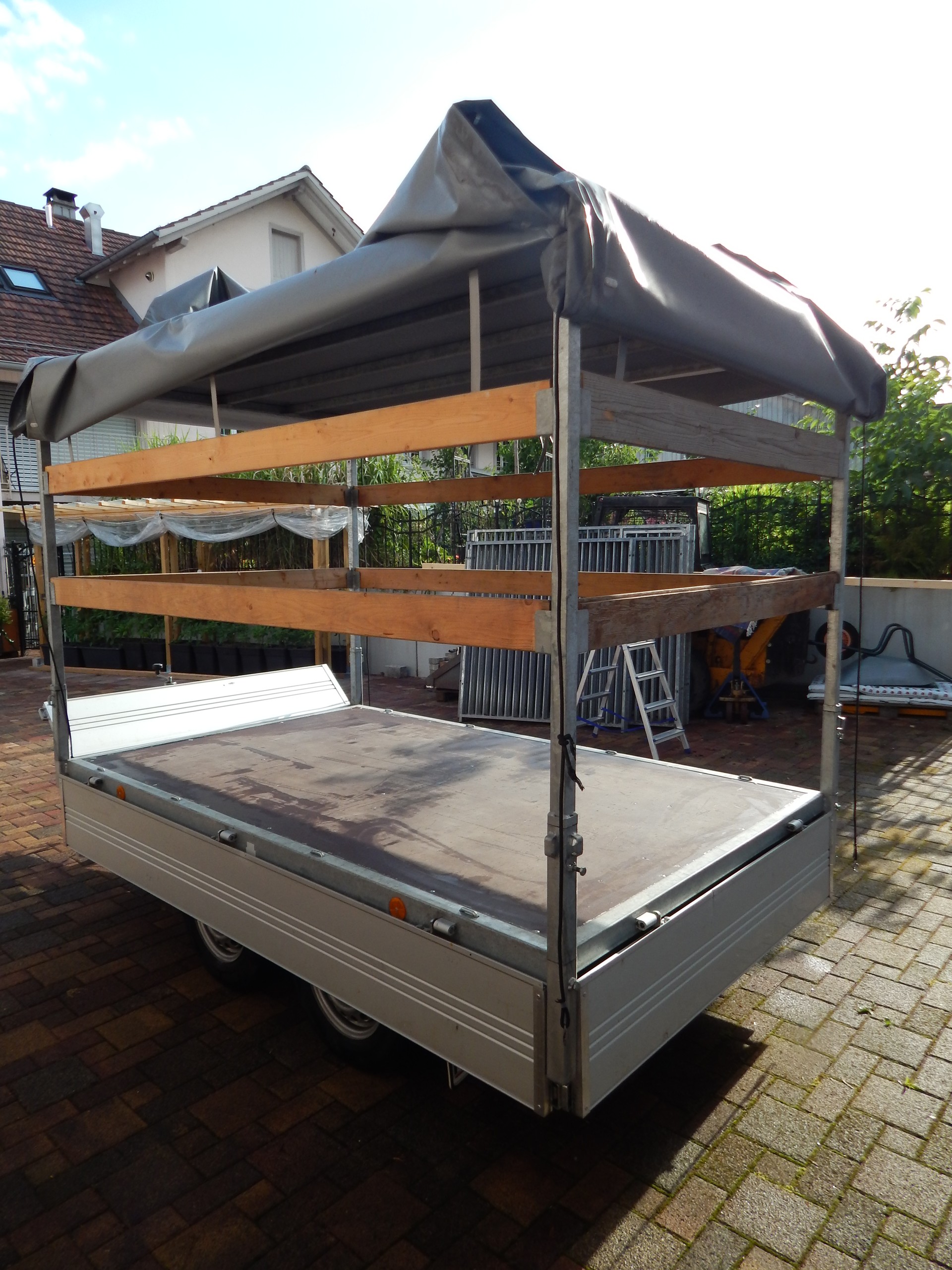 PONGRATZ LH 2600/16 T-AL – Blachenanhänger / Hochlader 2000kg-image-14