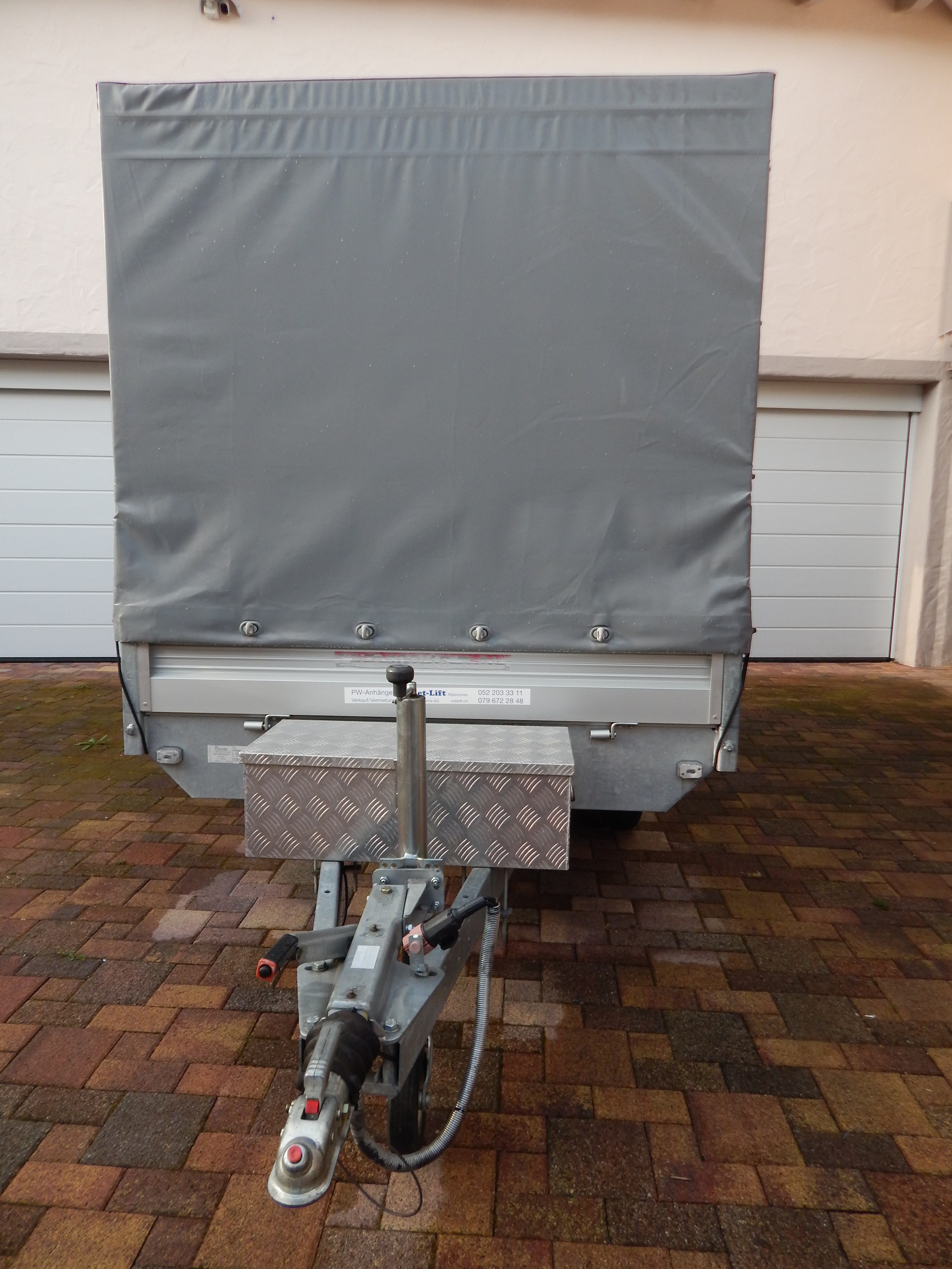PONGRATZ LH 2600/16 T-AL – Blachenanhänger / Hochlader 2000kg-showroom-element-1