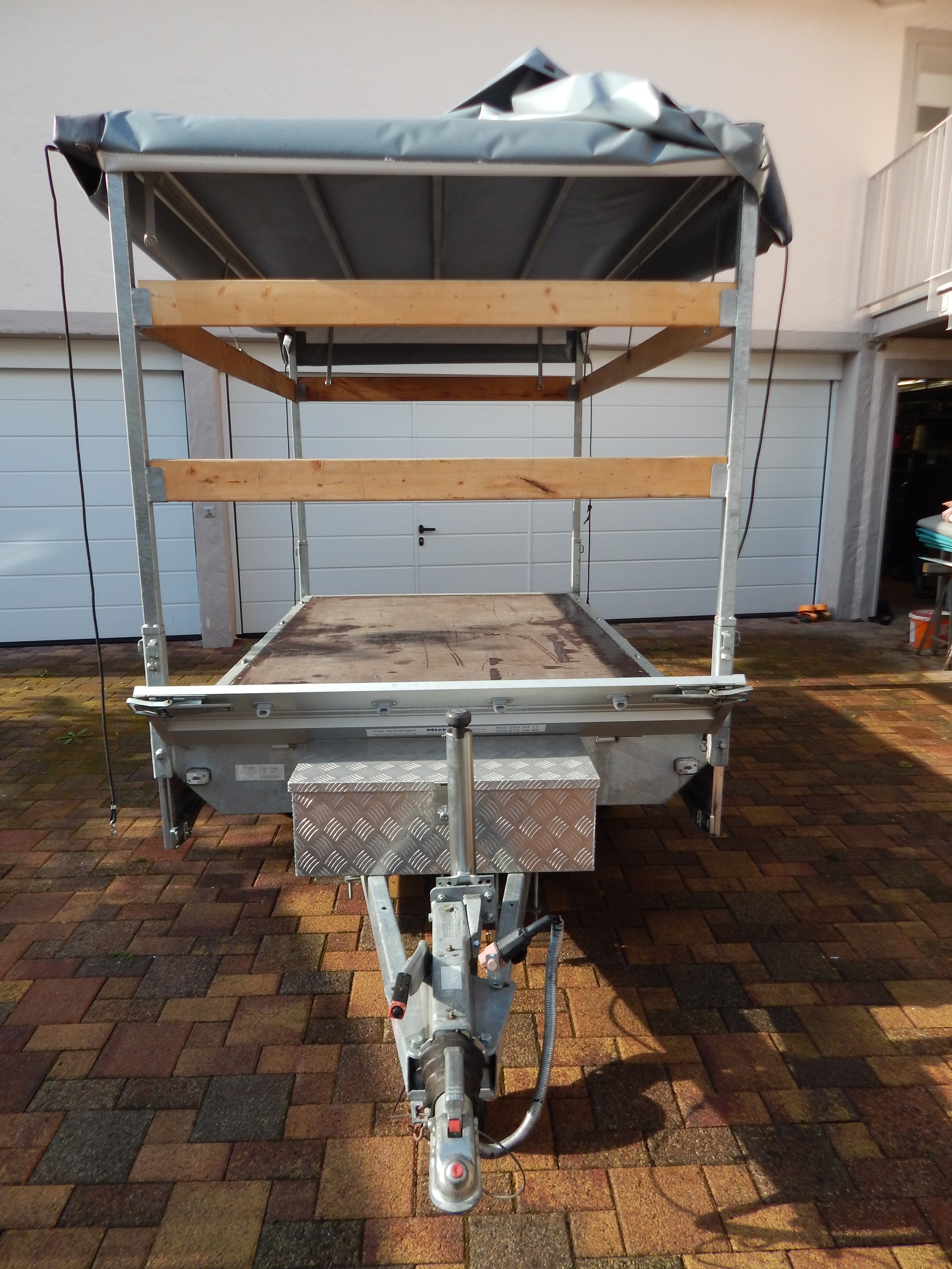 PONGRATZ LH 2600/16 T-AL – Blachenanhänger / Hochlader 2000kg-image-11