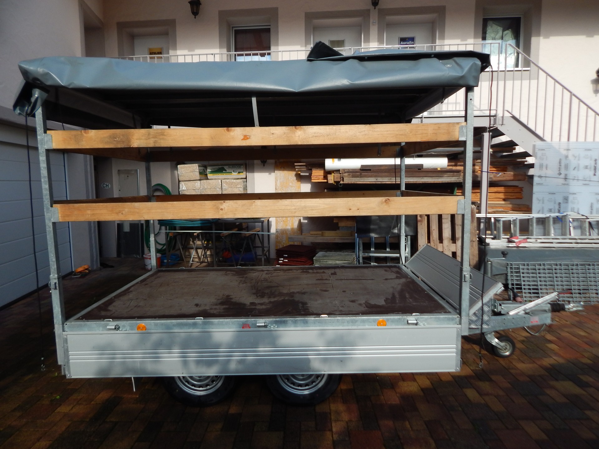 PONGRATZ LH 2600/16 T-AL – Blachenanhänger / Hochlader 2000kg-image-10