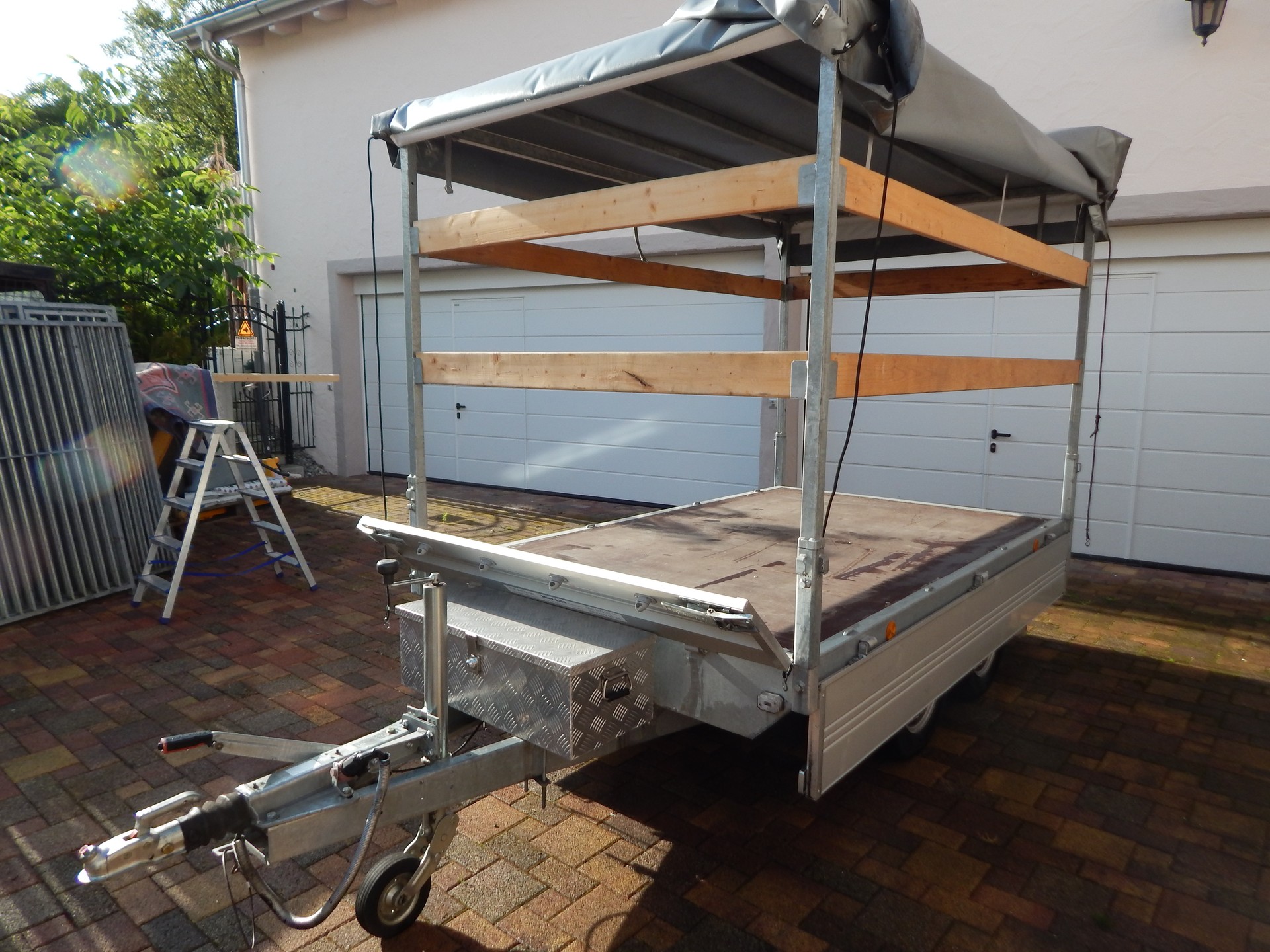 PONGRATZ LH 2600/16 T-AL – Blachenanhänger / Hochlader 2000kg-image-16