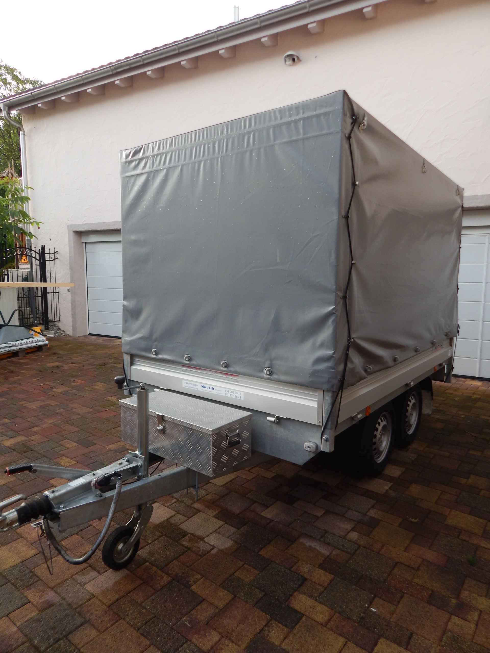 PONGRATZ LH 2600/16 T-AL – Blachenanhänger / Hochlader 2000kg-showroom-element-2