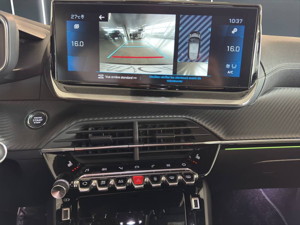 PEUGEOT 208 1.2 PureTech GT EAT8 //Pack drive assist plus/Sièges AV chauffants/Carplay/Caméra Recul-image-13