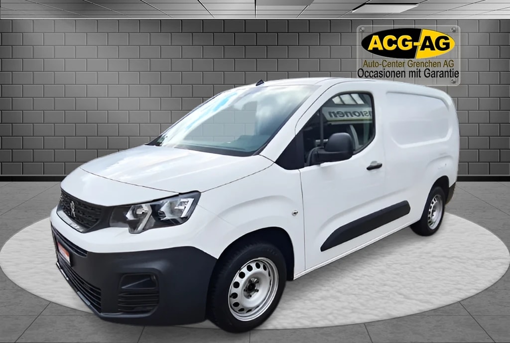 PEUGEOT Partner 1.5 Blue HDi s/s Asphalt Long 1000kg ** 130 PS ** 3-Plätzer ** RF-Kamera ** Werkstatt Eintrichtung ** Frisch ab MFK **-image-2