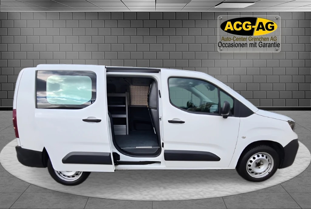 PEUGEOT Partner 1.5 Blue HDi s/s Asphalt Long 1000kg ** 130 PS ** 3-Plätzer ** RF-Kamera ** Werkstatt Eintrichtung ** Frisch ab MFK **-image-5