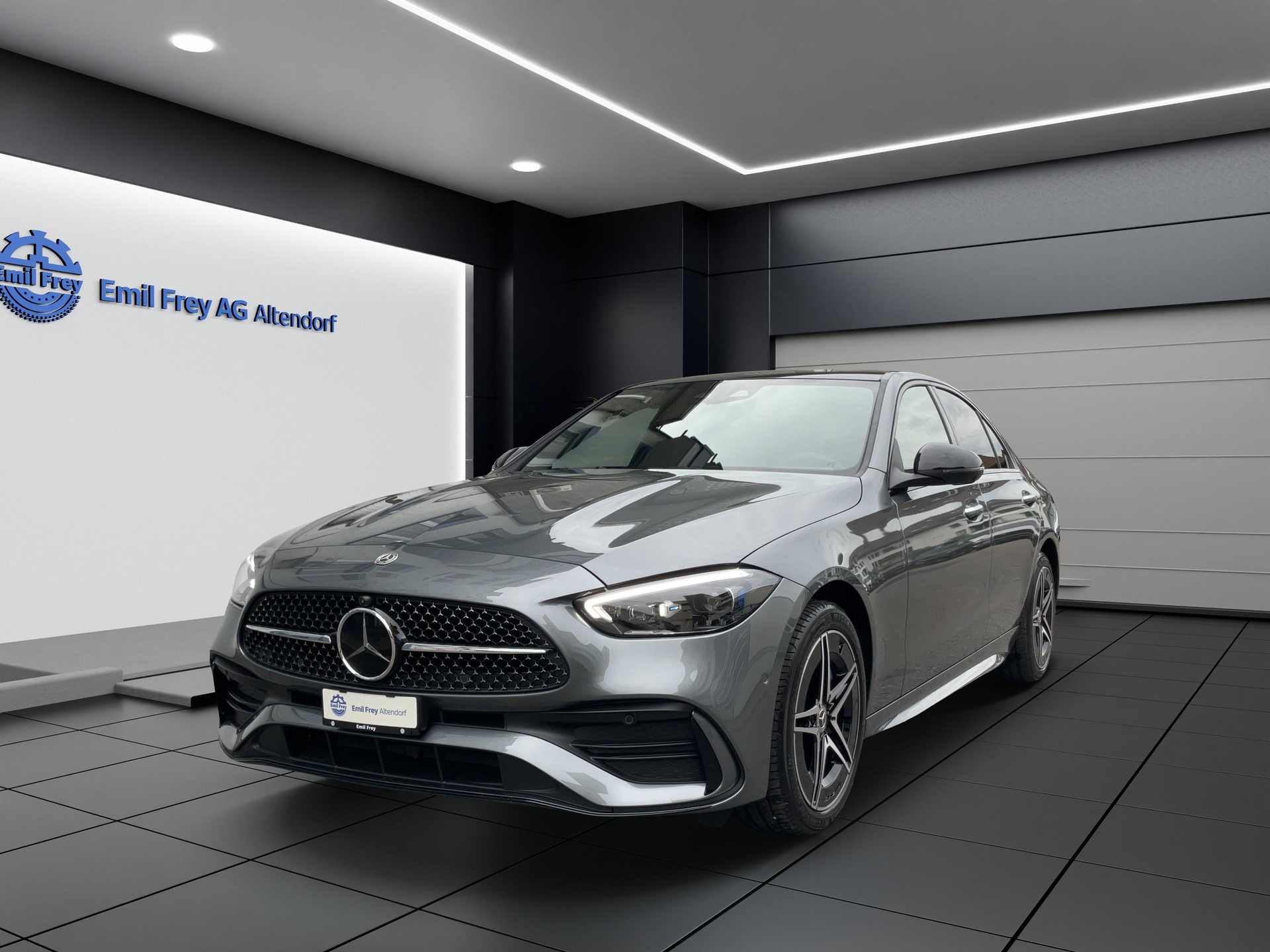 MERCEDES-BENZ C 300 de 4MATIC Limousine AMG Line-image-0