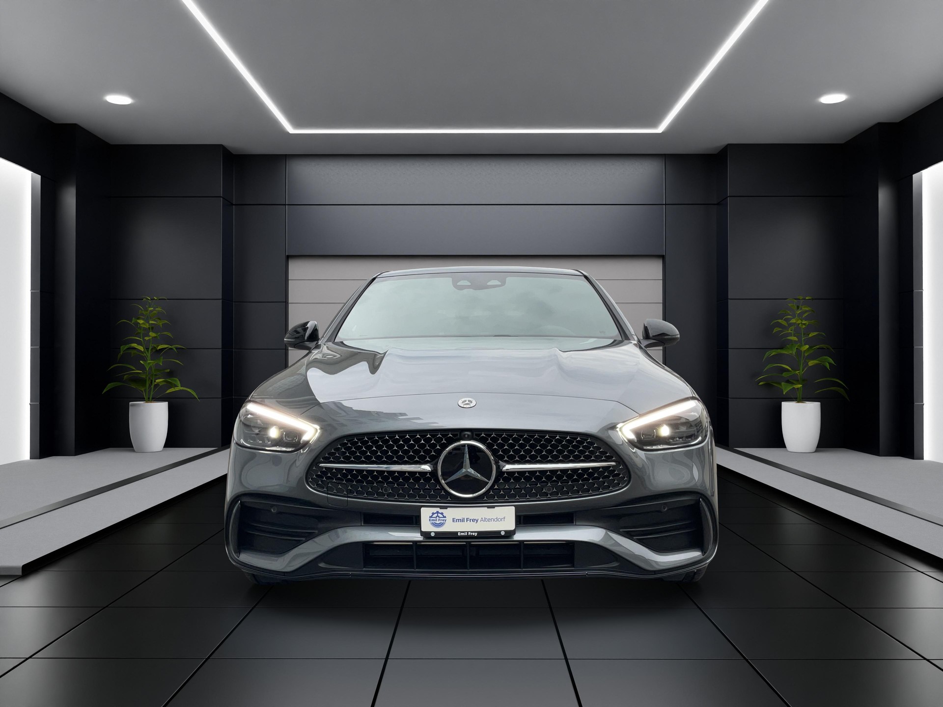 MERCEDES-BENZ C 300 de 4MATIC Limousine AMG Line-image-1