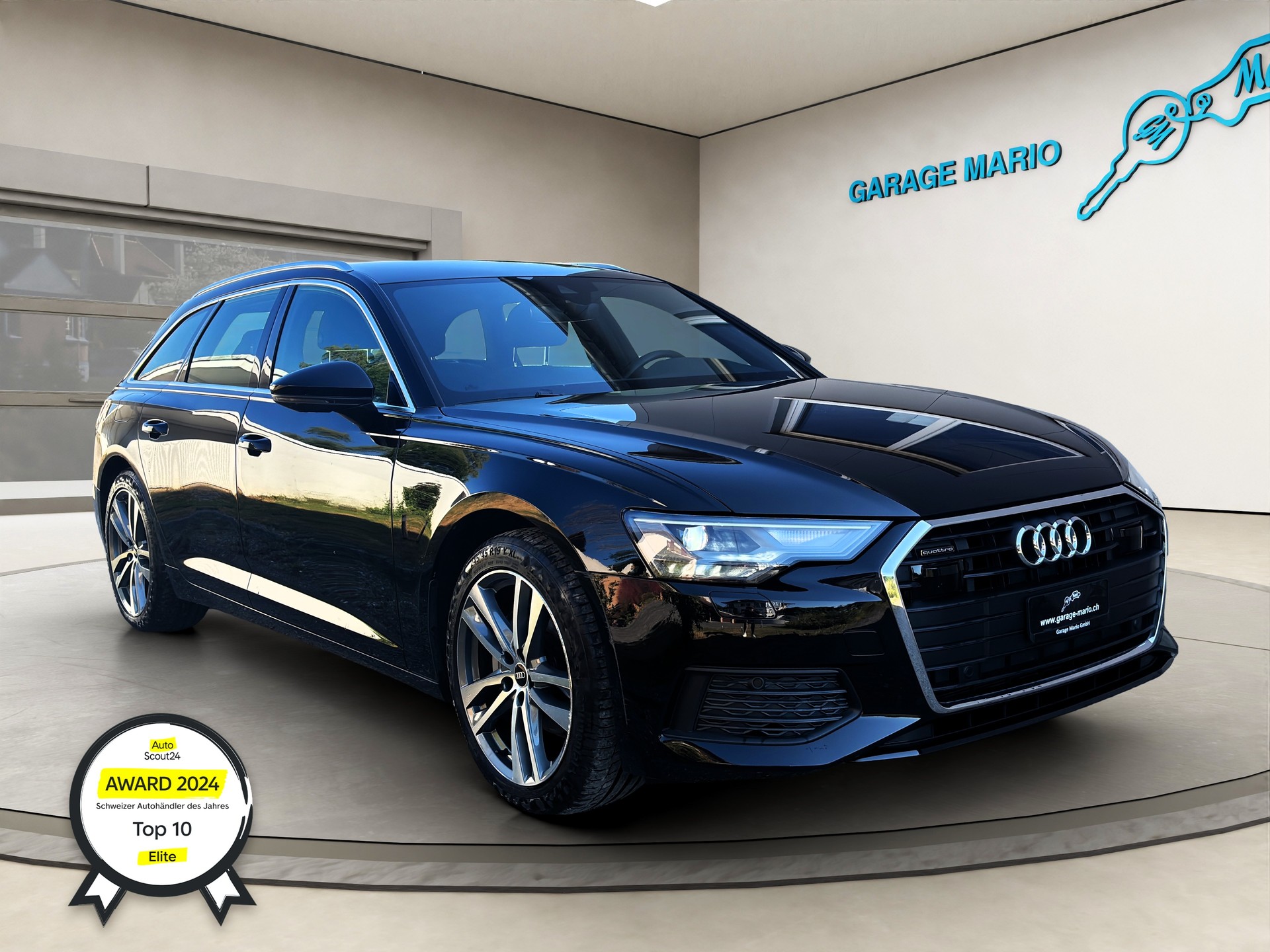 AUDI A6 Avant 40 TDI Attraction quattro S-tronic✅CH-Fahrzeug & 8-fach bereift auf ALU✅-image-0