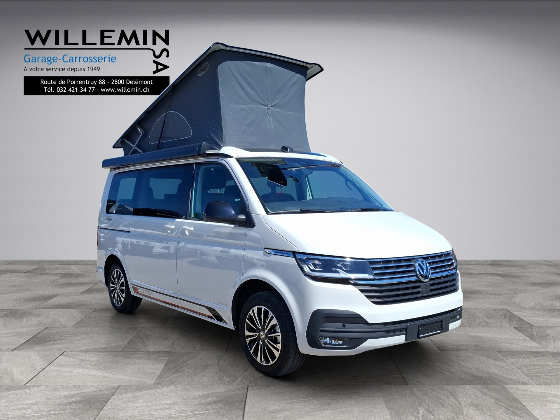 VW T6.1 California 2.0 TDI Beach Edition Liberty DSG-image-0