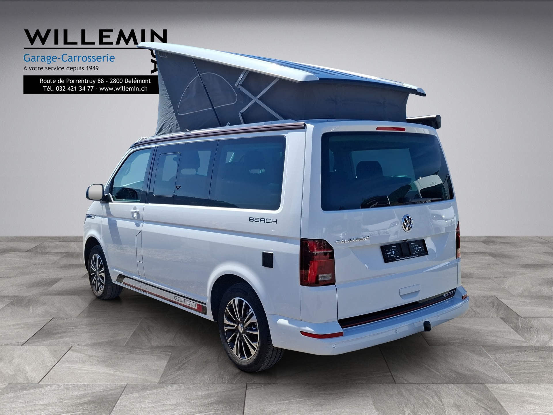 VW T6.1 California 2.0 TDI Beach Edition Liberty DSG-image-1