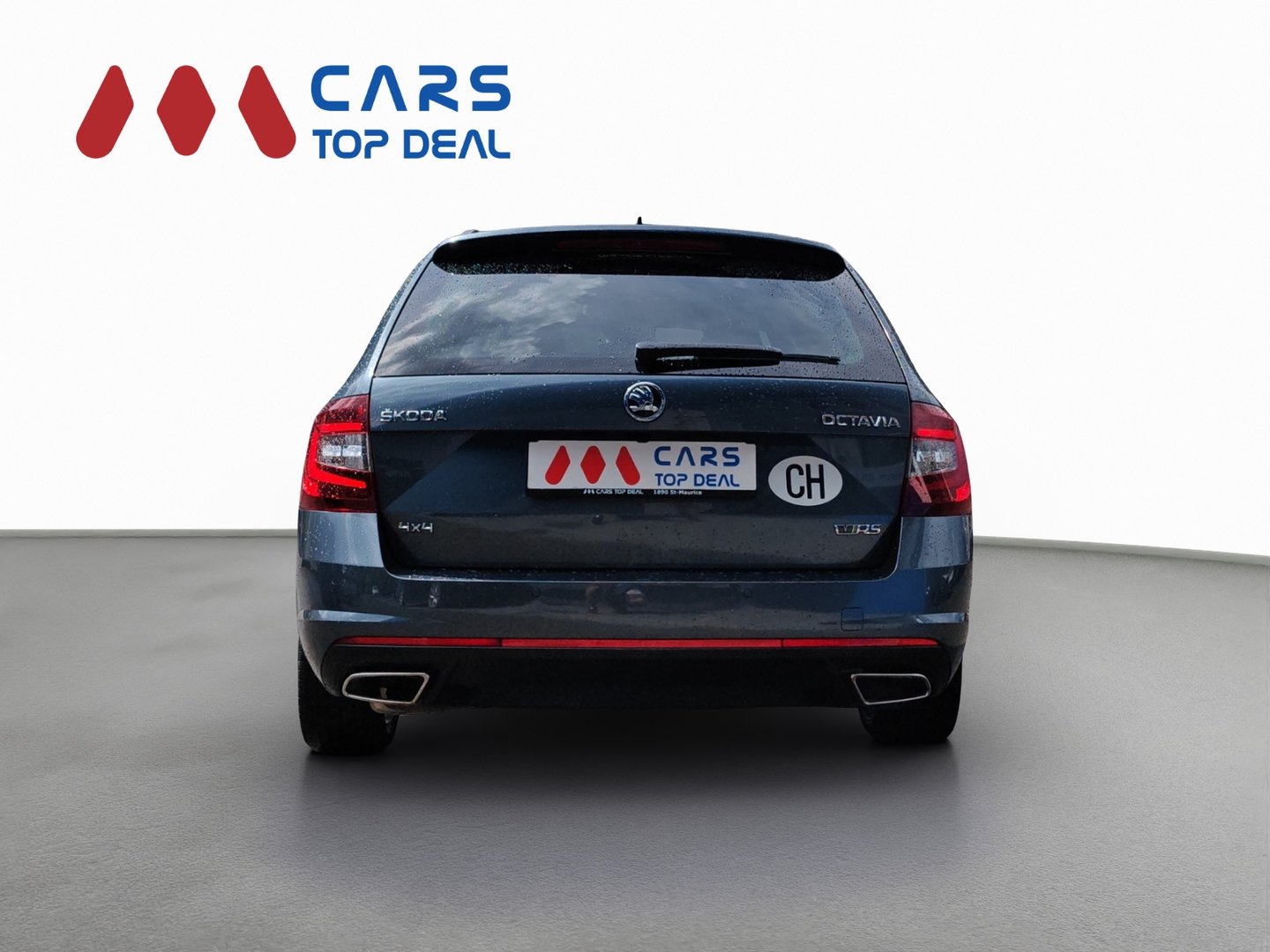 SKODA Octavia Combi 2.0 TDI RS 4x4 DSG – 184 ch – LED, 2 jeux de roues [Expertisé + Garantie 12 mois]-image-4