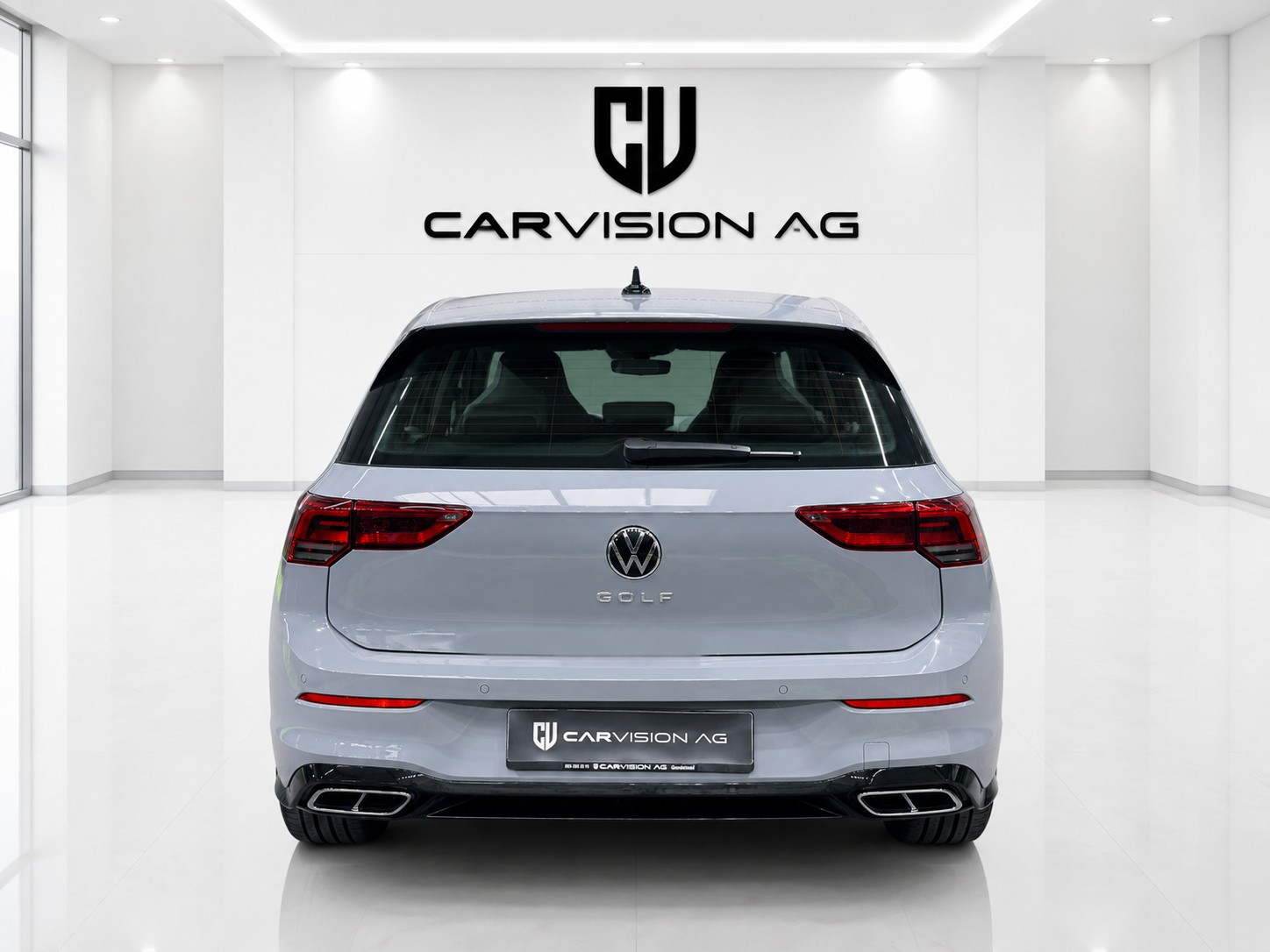 VW Golf 2.0 TDI R-Line DSG * Black Style * Mondsteingrau *-image-5